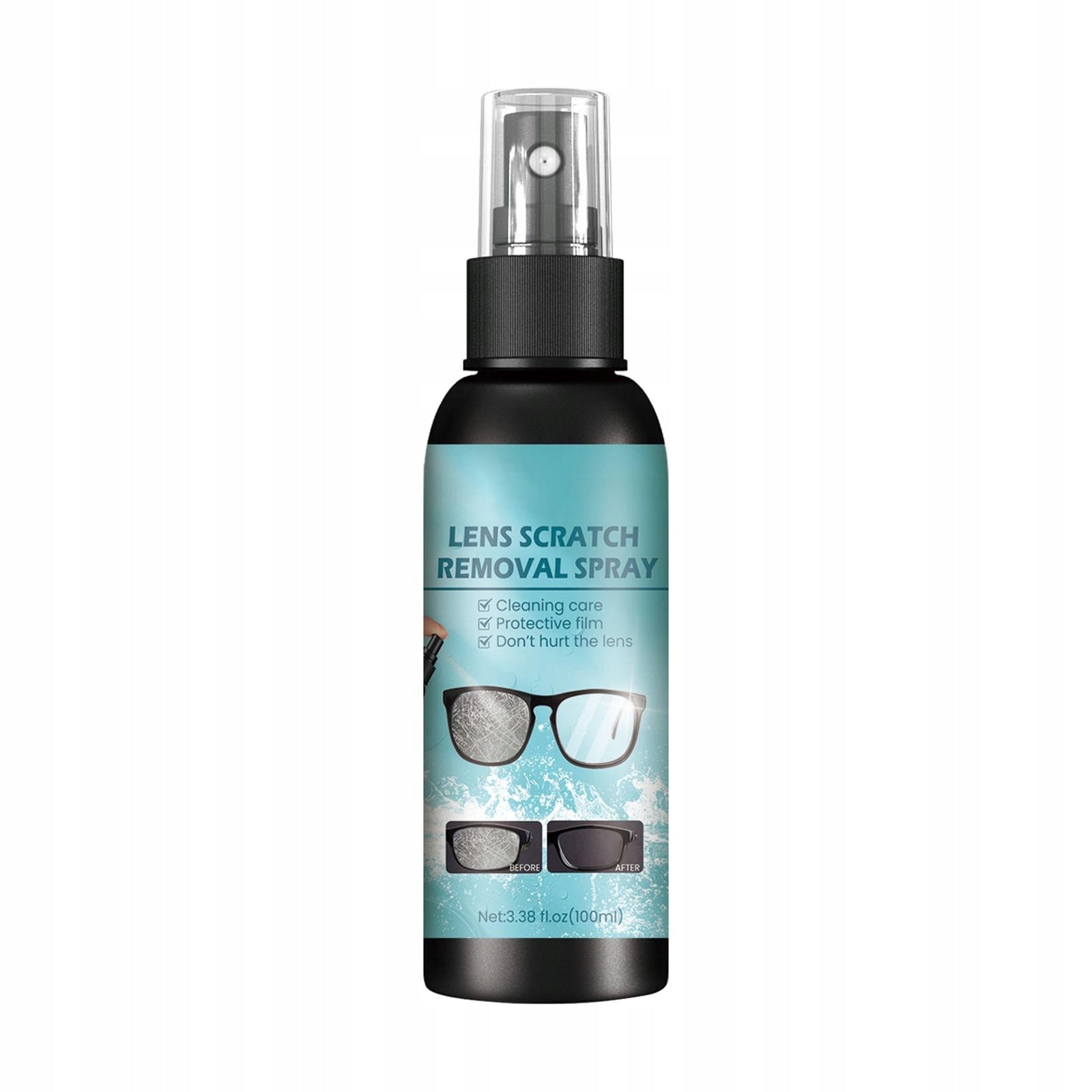 Spray for removing scratches of glasses lenses, Brand no brand
