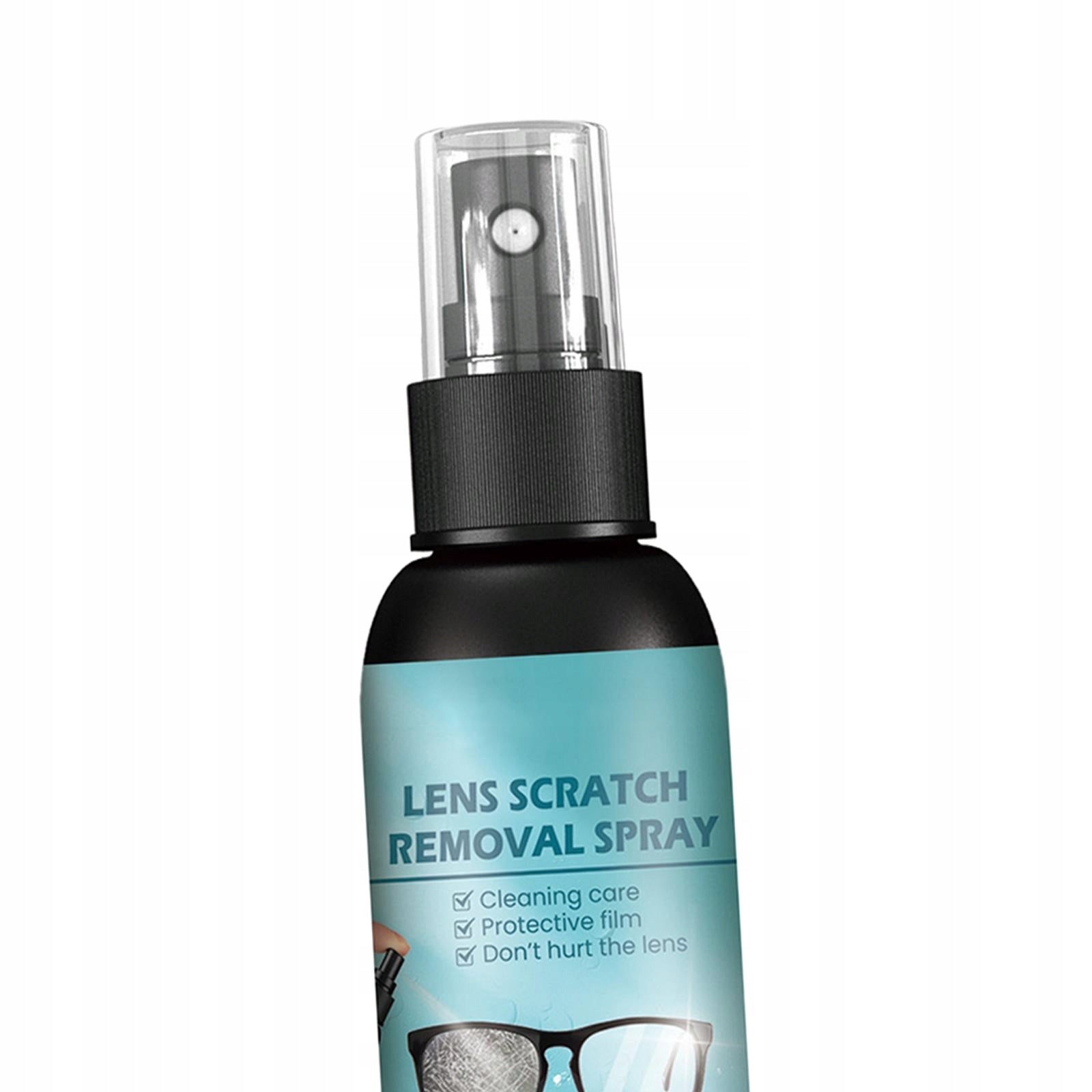 Spray for removing scratches of glasses lenses, Kind mat