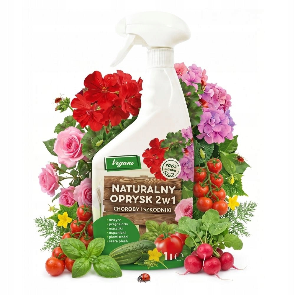 Spray on aphids disease natural pests 2in1 Vegano 1000 ml