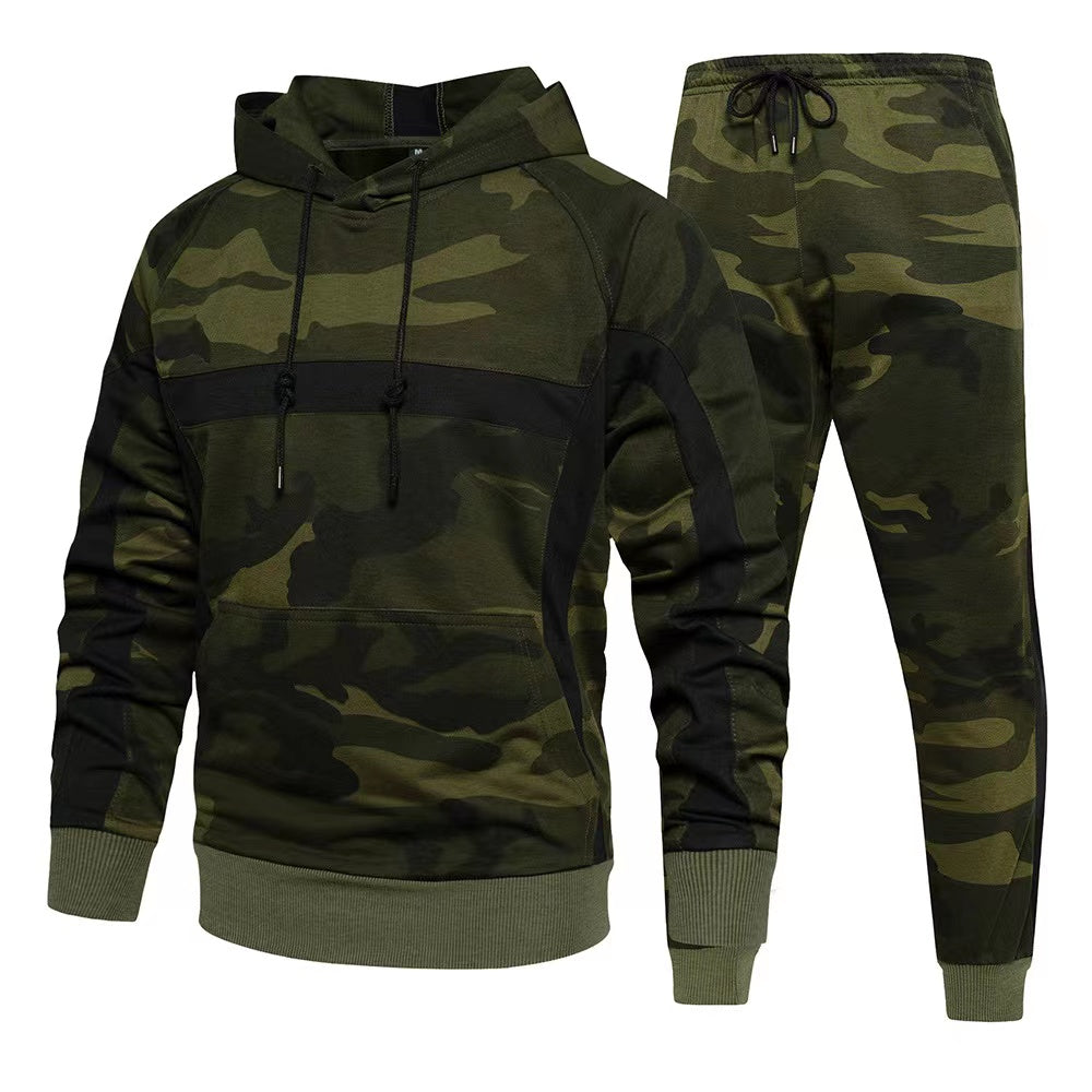 Spring-summer camo XL tracksuit set