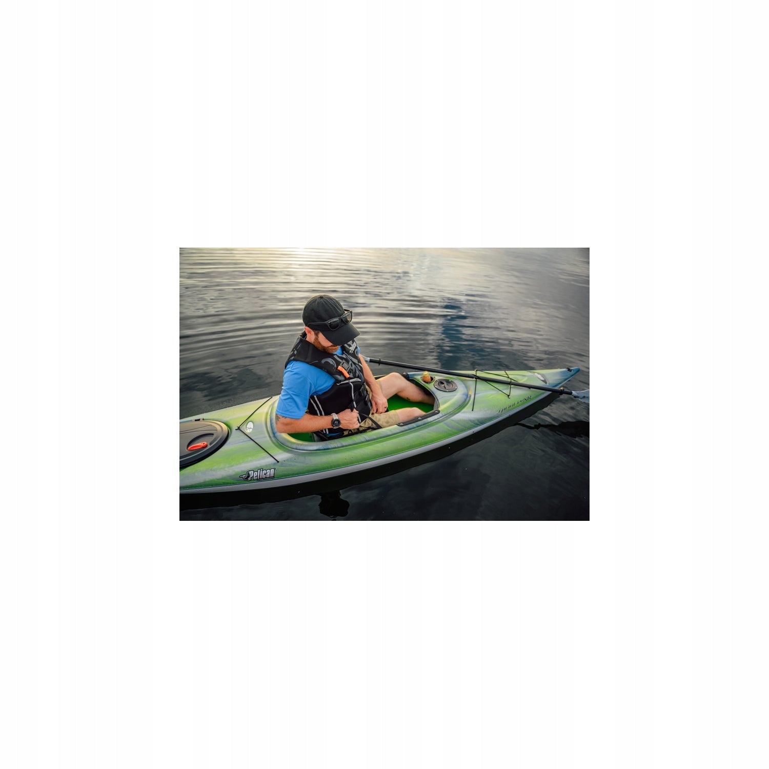 Sprint 120 Lightning Single Recreational Kayak from Pelican Number of seats 1