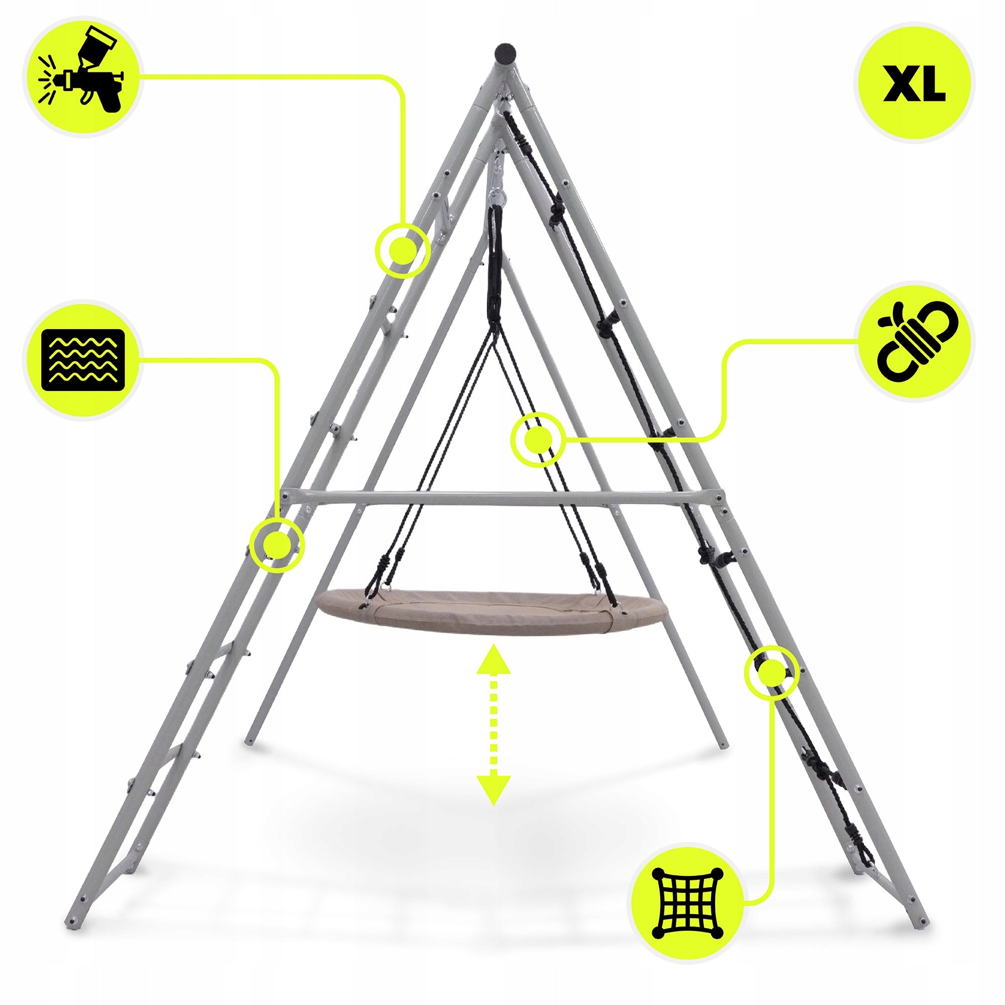 Square toys 3in1 HyperMotion ladder net socket XL Dominant material metal