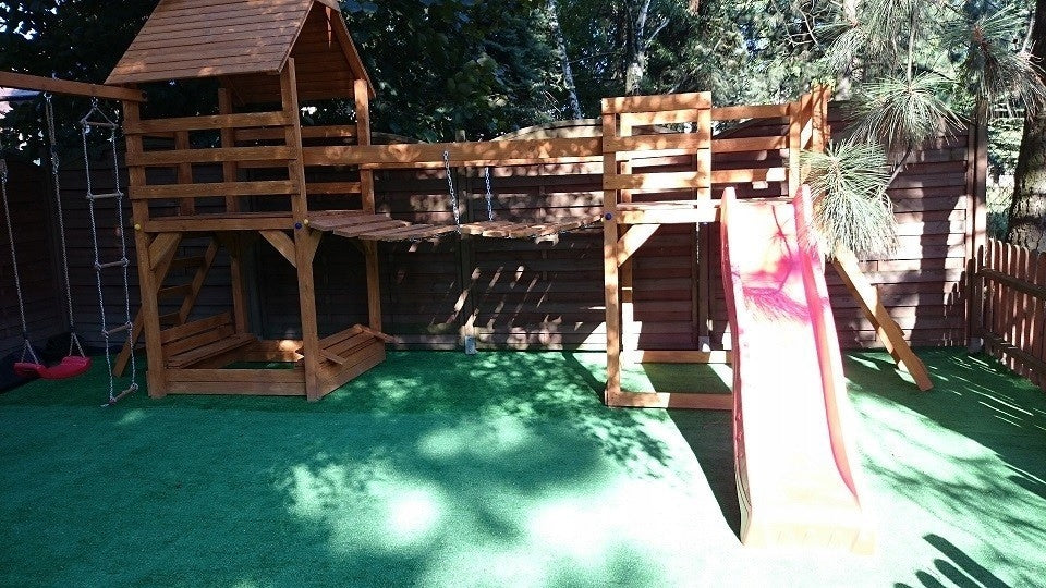 Square toys wooden bridge climbing wall Manufacturer code 13
