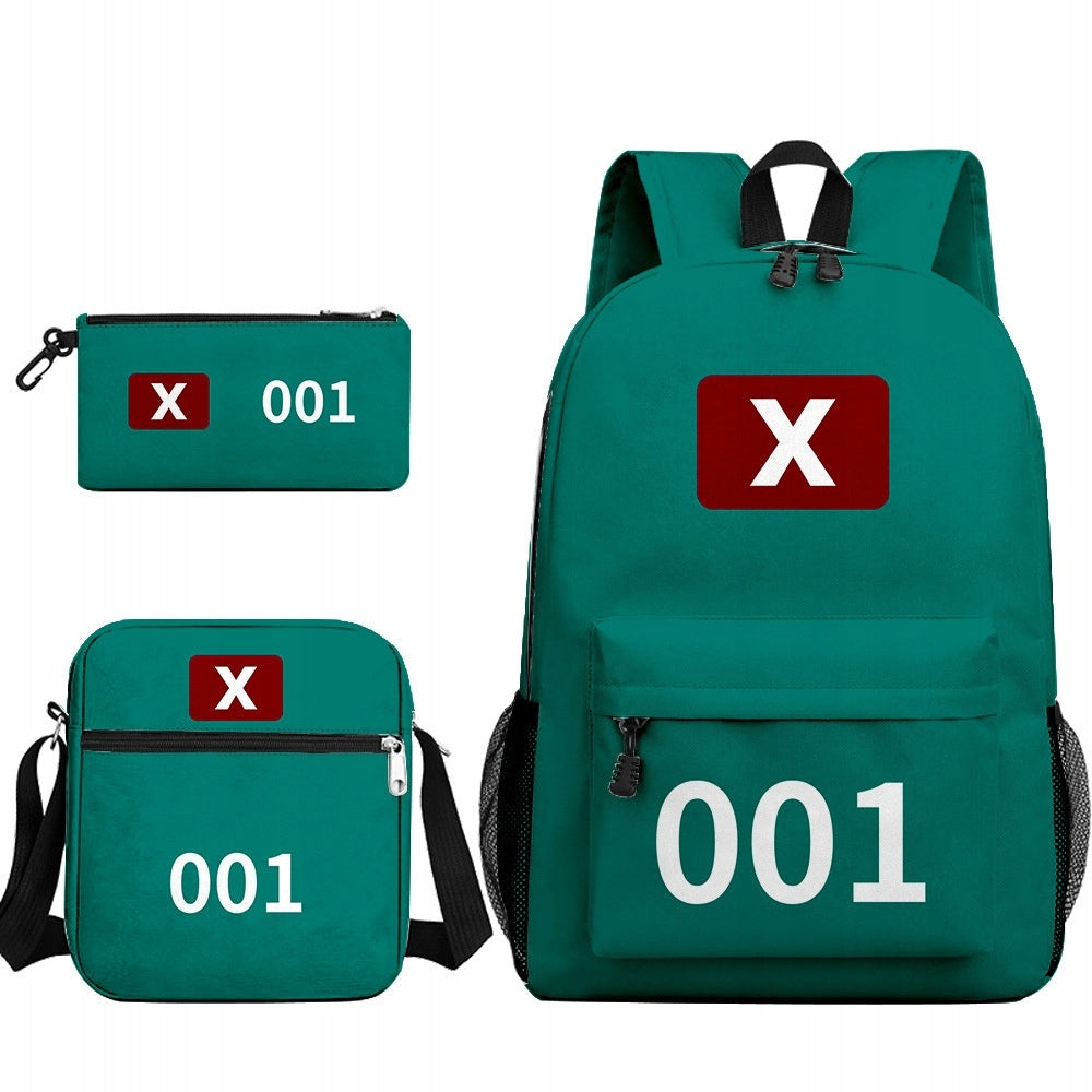 Squid Game School Backpack for Students and Adults to Play Roles