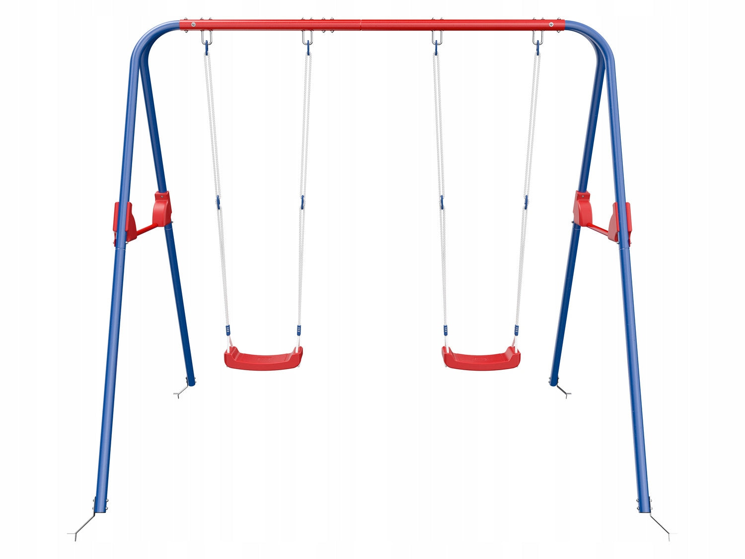 Stable Garden Swing for Kids + 2 Swings + Stork Nest Kind metal