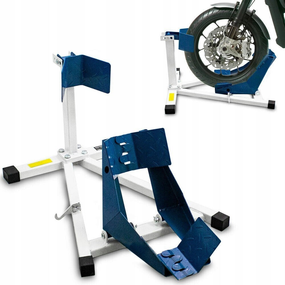 Stable Steel Motorcycle Stand For Wheel Repair And Parking 17-21 Inches
