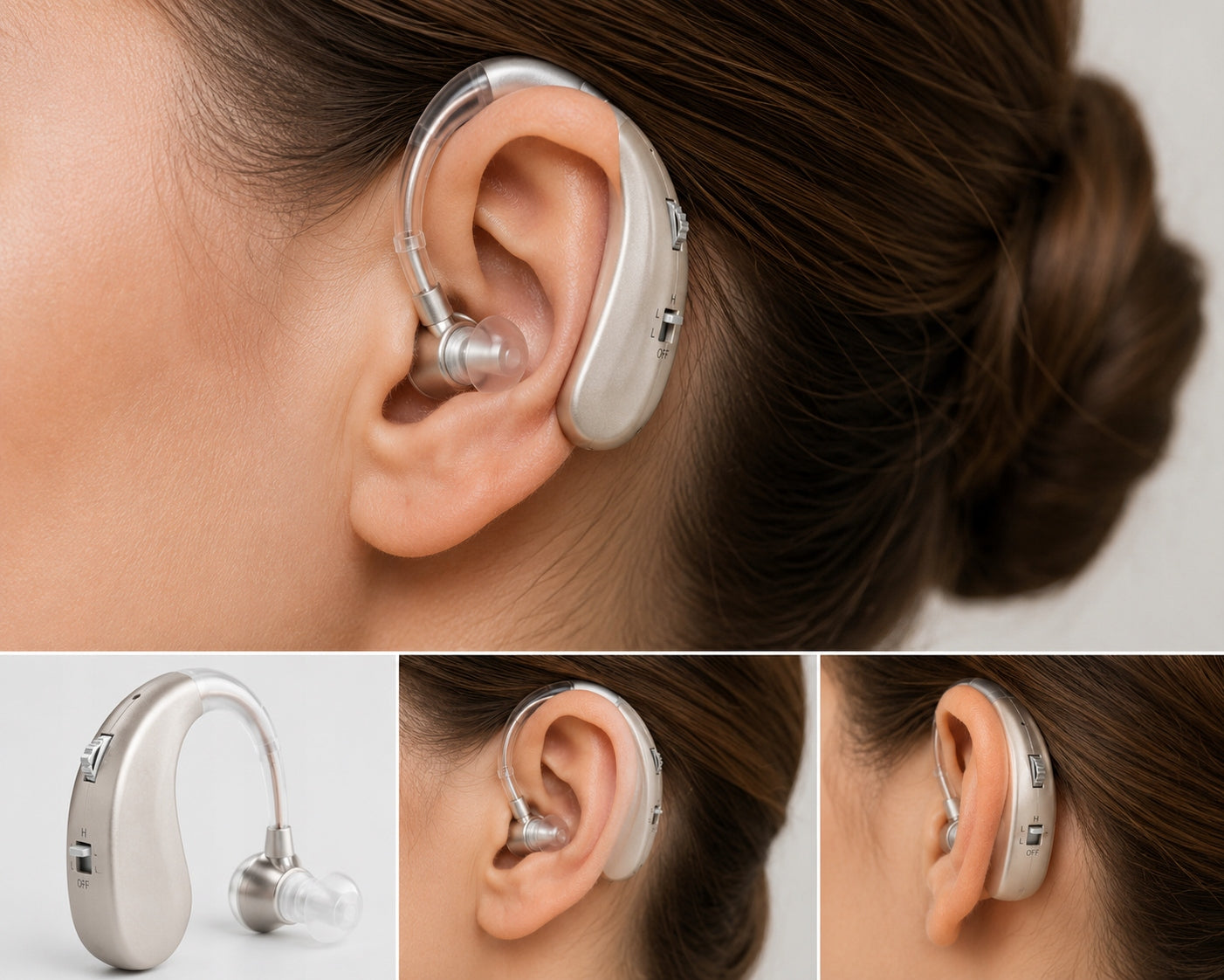 Staetas VHP-1204 Rechargeable In-Ear Hearing Aid Packaging status original