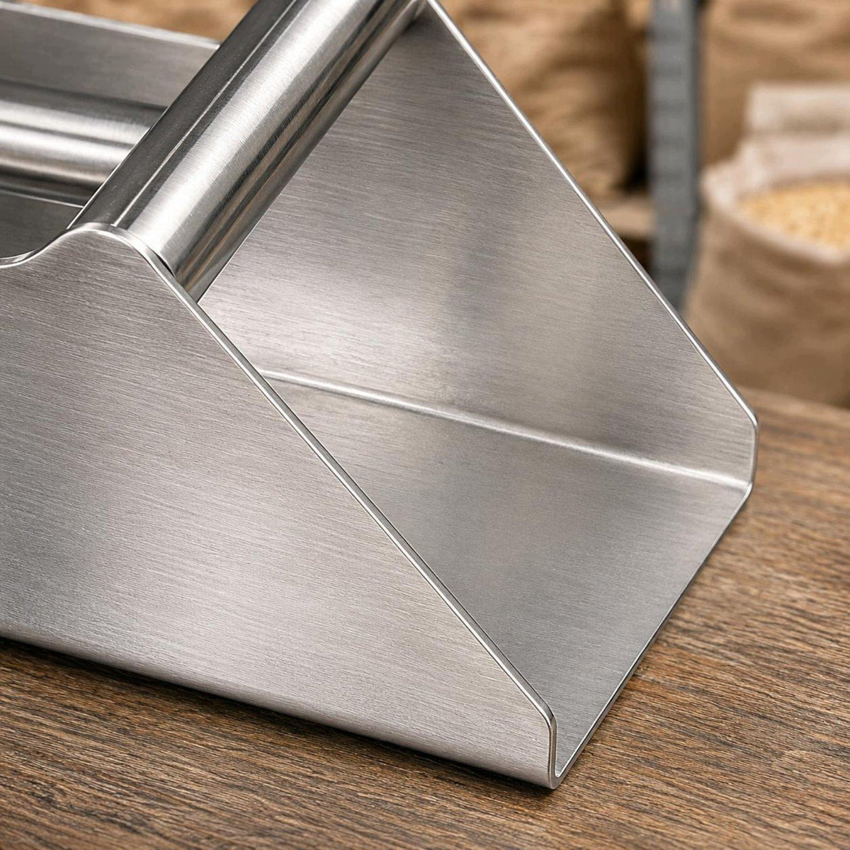 Stainless Steel Dustpan Heavy Duty Handheld Metal Pan Cleaning 25-20-12cm Brand no brand
