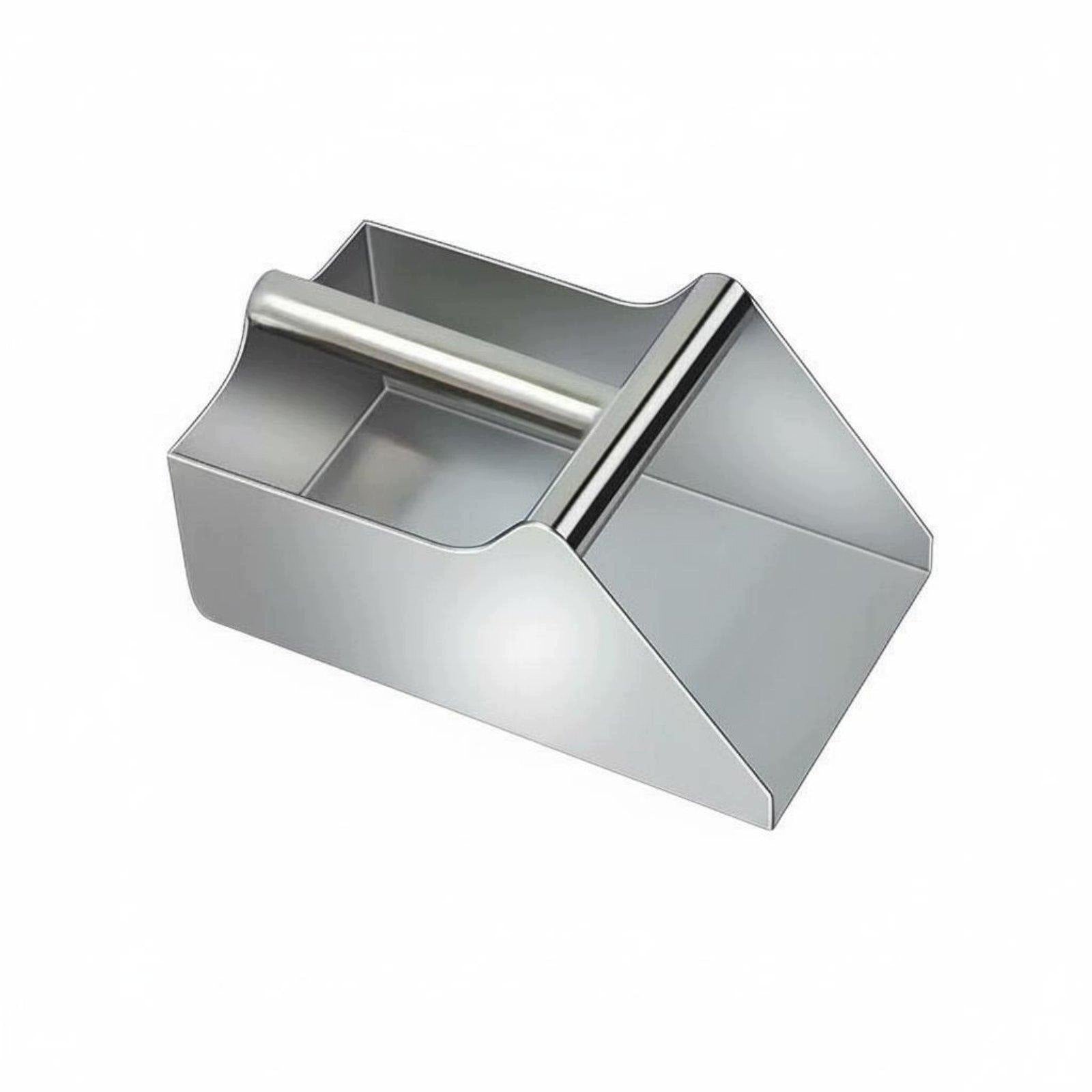 Stainless Steel Dustpan Heavy Duty Handheld Metal Pan Cleaning 25-25-12cm