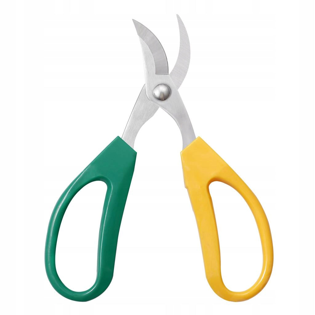 Stainless Steel Garden Pruning Scissor for Flower Arrangement , 5cm Curved Brand no brand