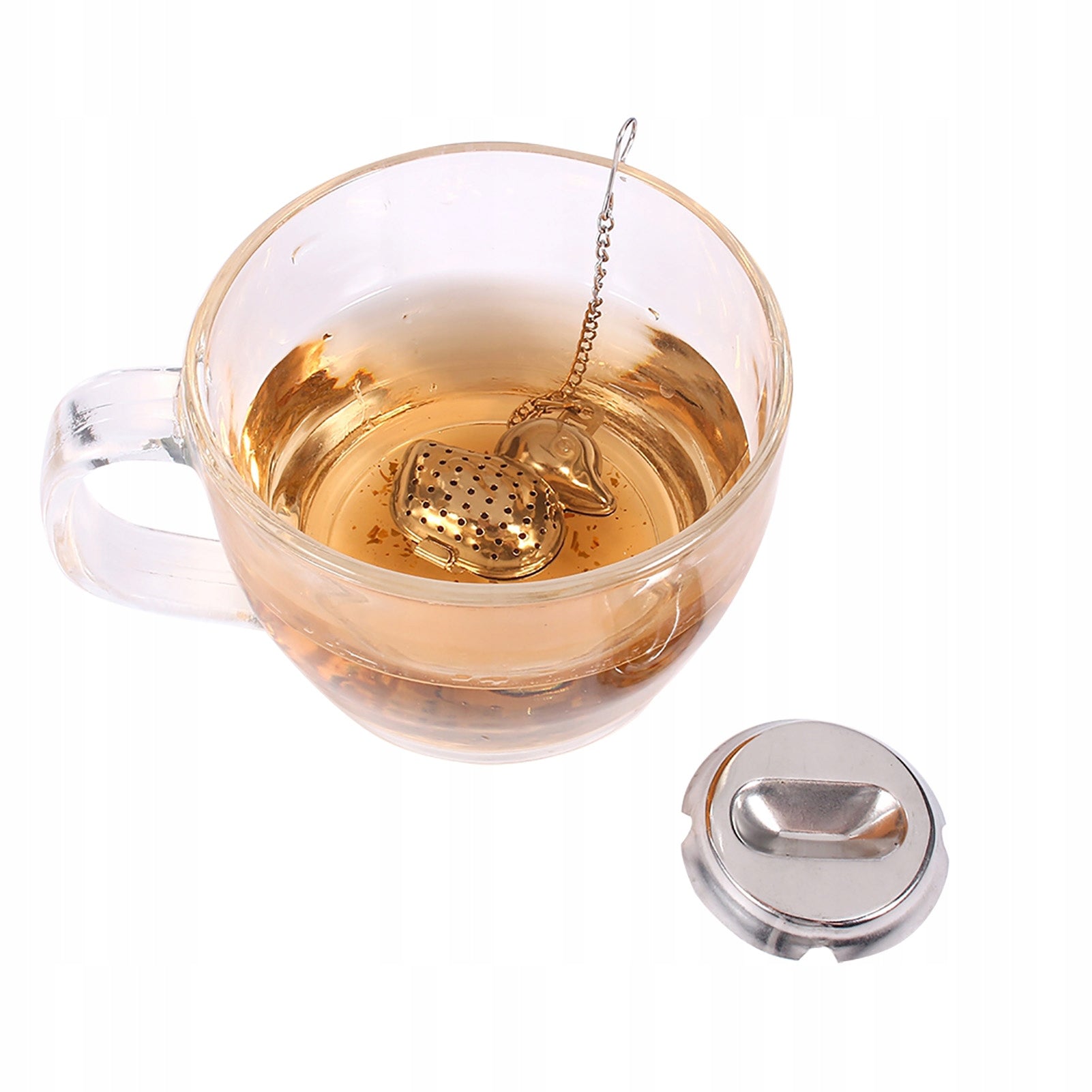 Stainless Steel Loose Tea Leaf Infuser, Ball V8