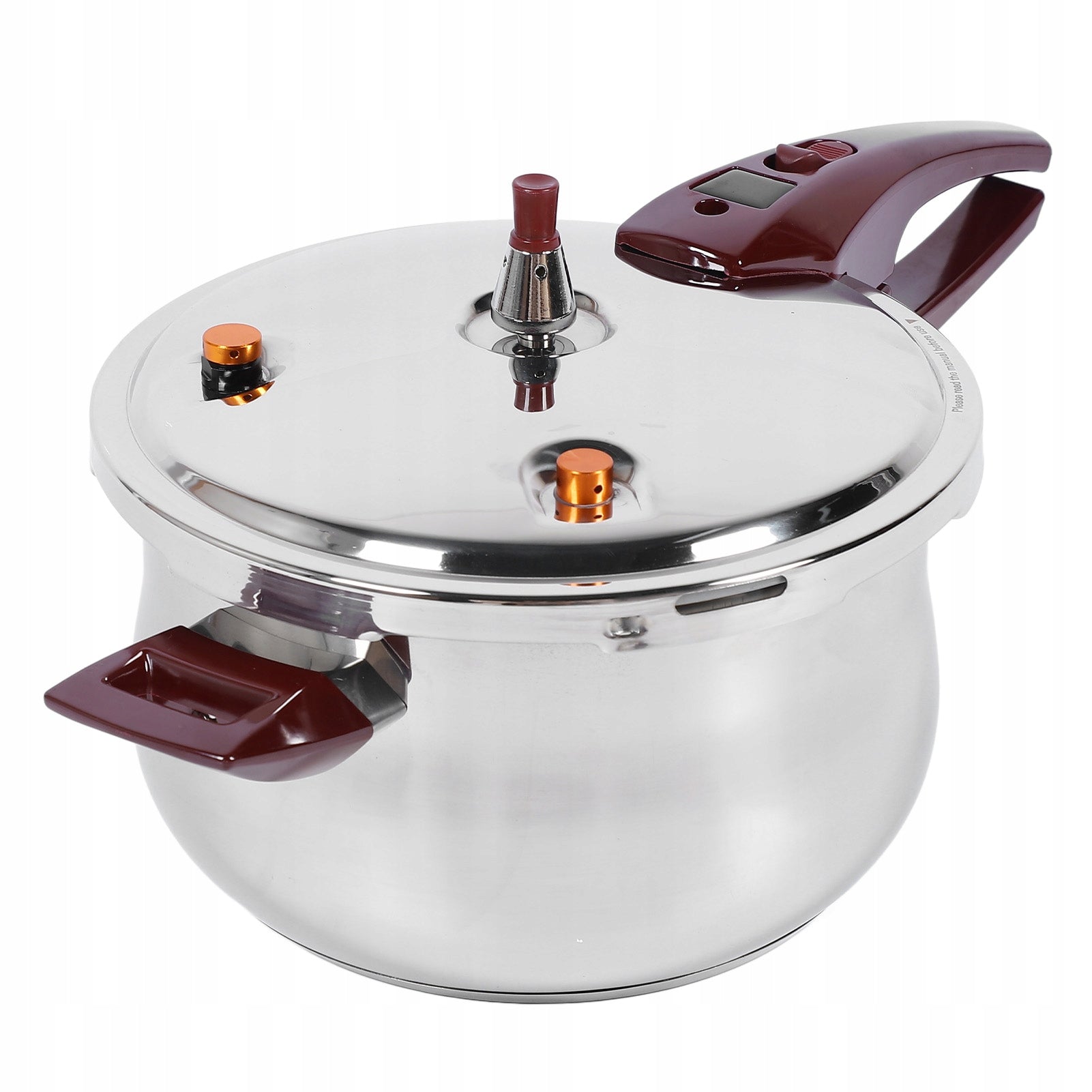Stainless Steel Pressure Cooker Stew Cooking Pot with Large 0I Brand no brand