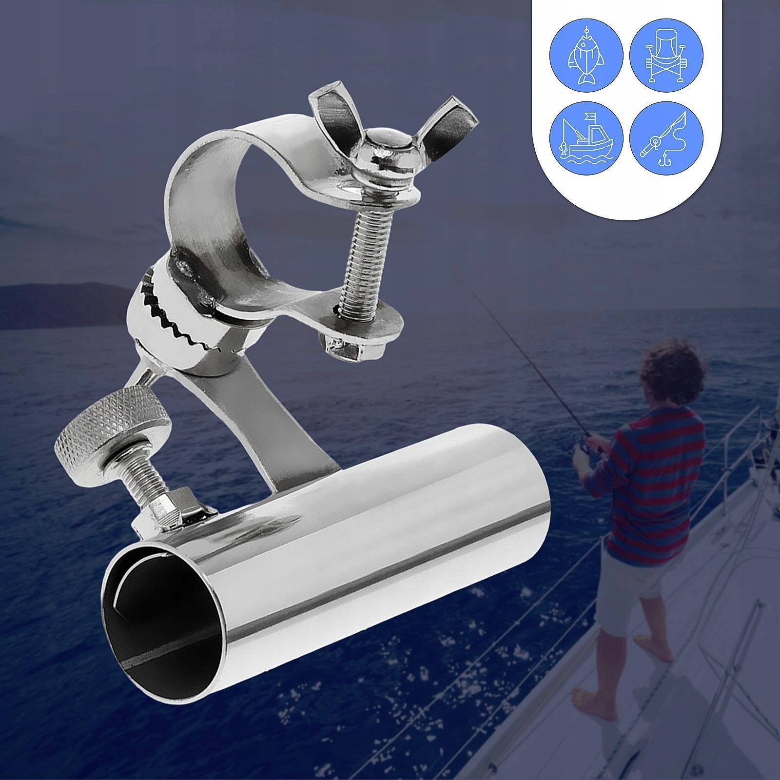 Stainless Steel Rod Holder Chair Mount Bracket Chair Mount Accessories EAN (GTIN) 0783367982843