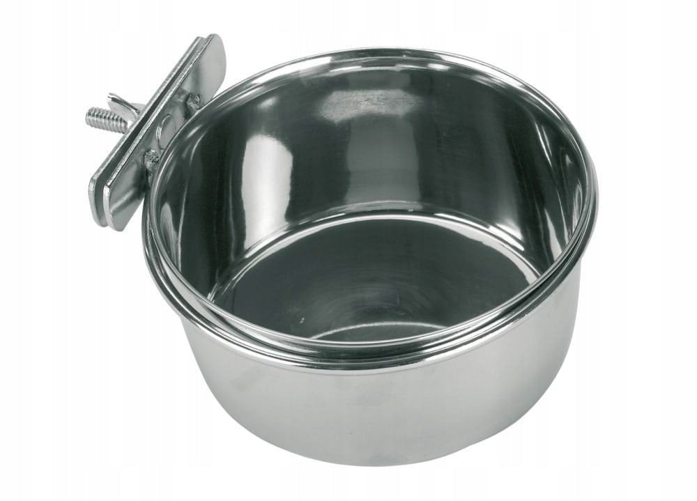 Stainless steel bowl for parrot, 600 ml, Kerbl