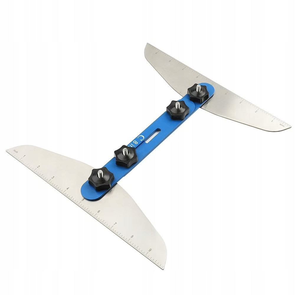 Stair Measuring Template Stair Tread Template 11-60 inches-blue Packaging status original