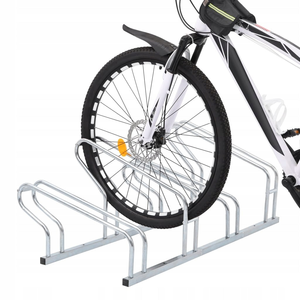 Stand for 4 bicycles, freestanding, galvanized steel EAN (GTIN) 8721012879836