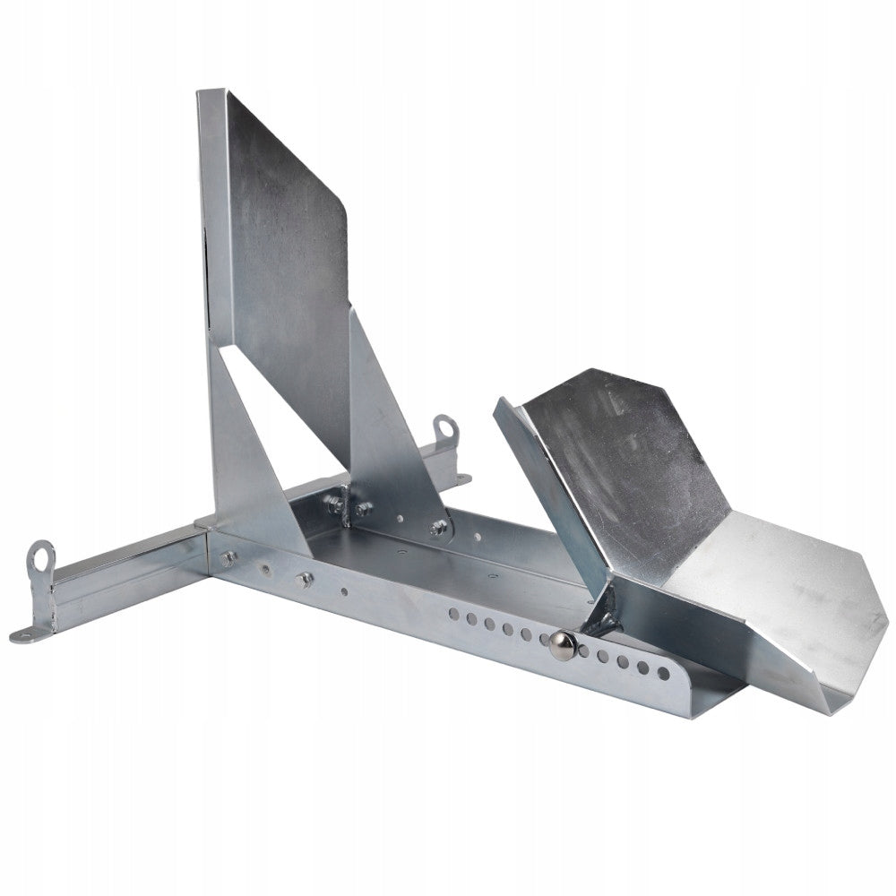 Stand - lift holder bent under the front tire - galvanized wheel HLP Lifting capacity 140 kg