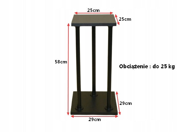Stand stand for speaker column H-58cm solid Polish product 3RS60C Brand no brand