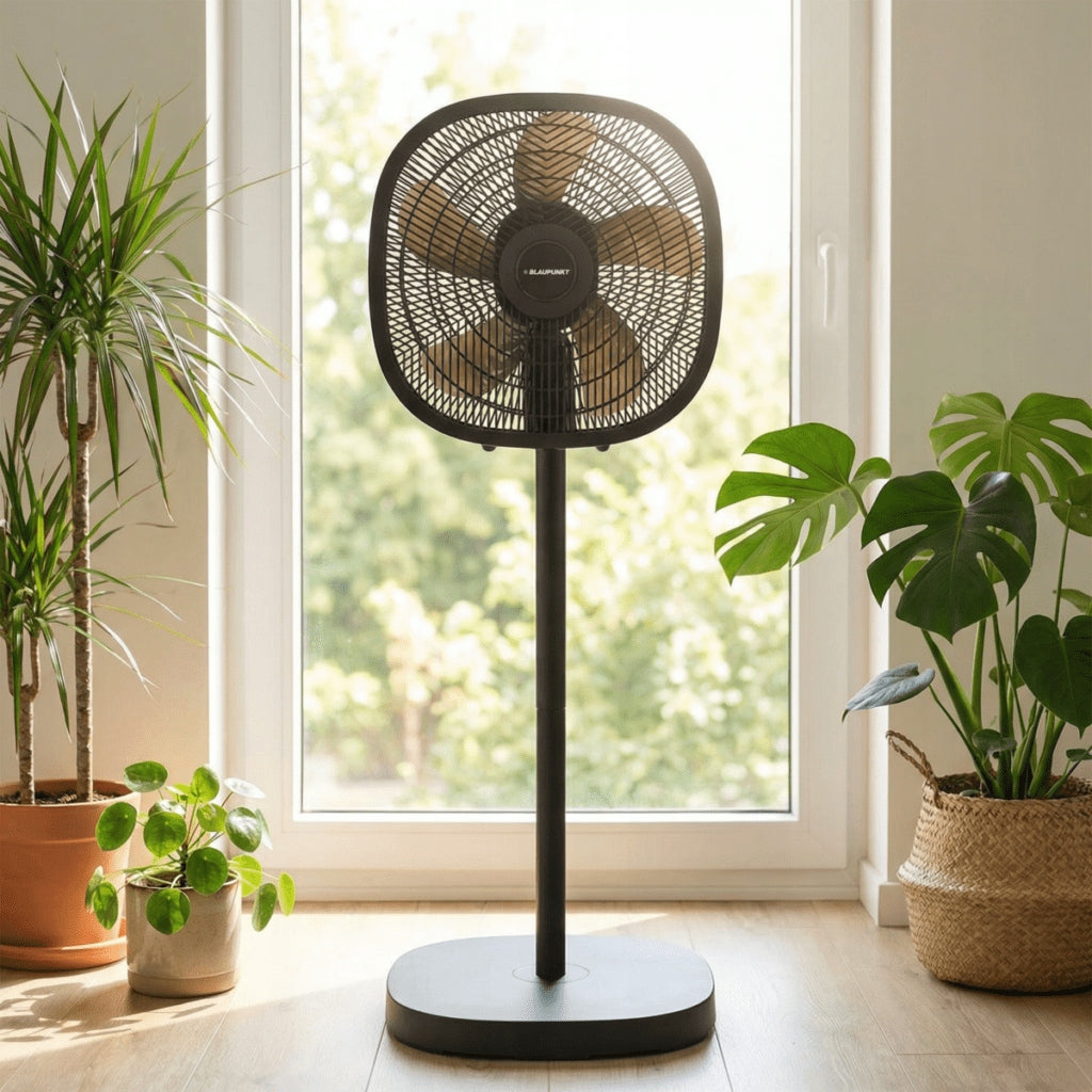 Standing Fan Blaupunkt ASF601 Silent Oscillation Adjustable Folding Brand Blaupunkt