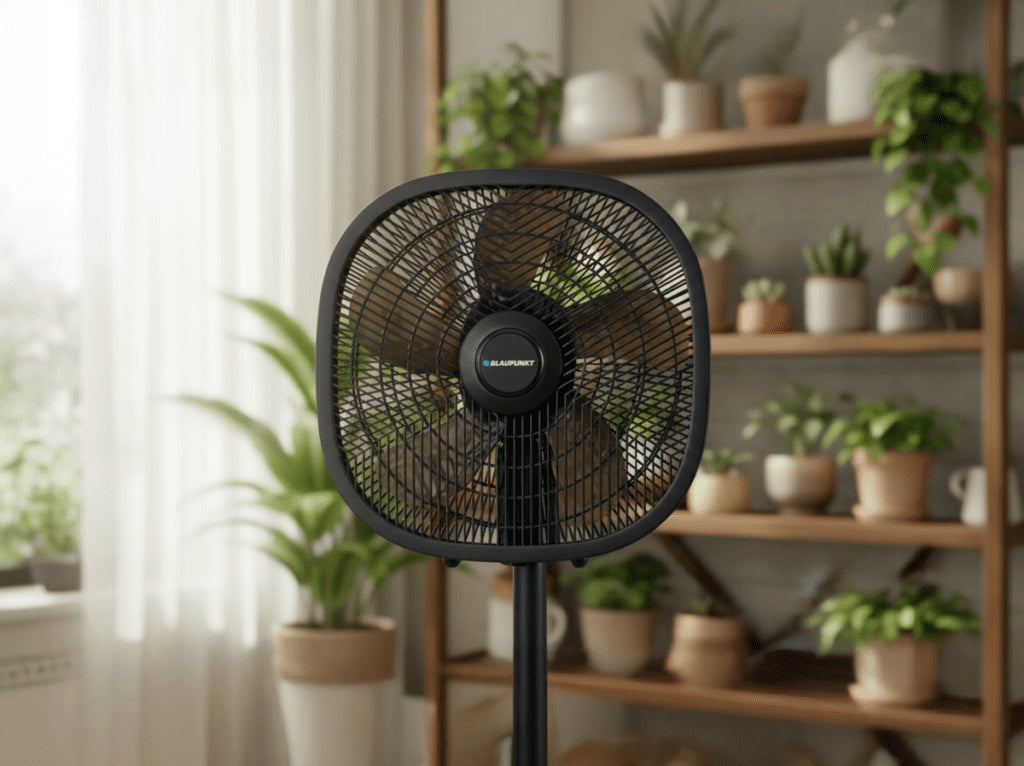 Standing Fan Blaupunkt ASF601 Silent Oscillation Adjustable Folding Model ASF601