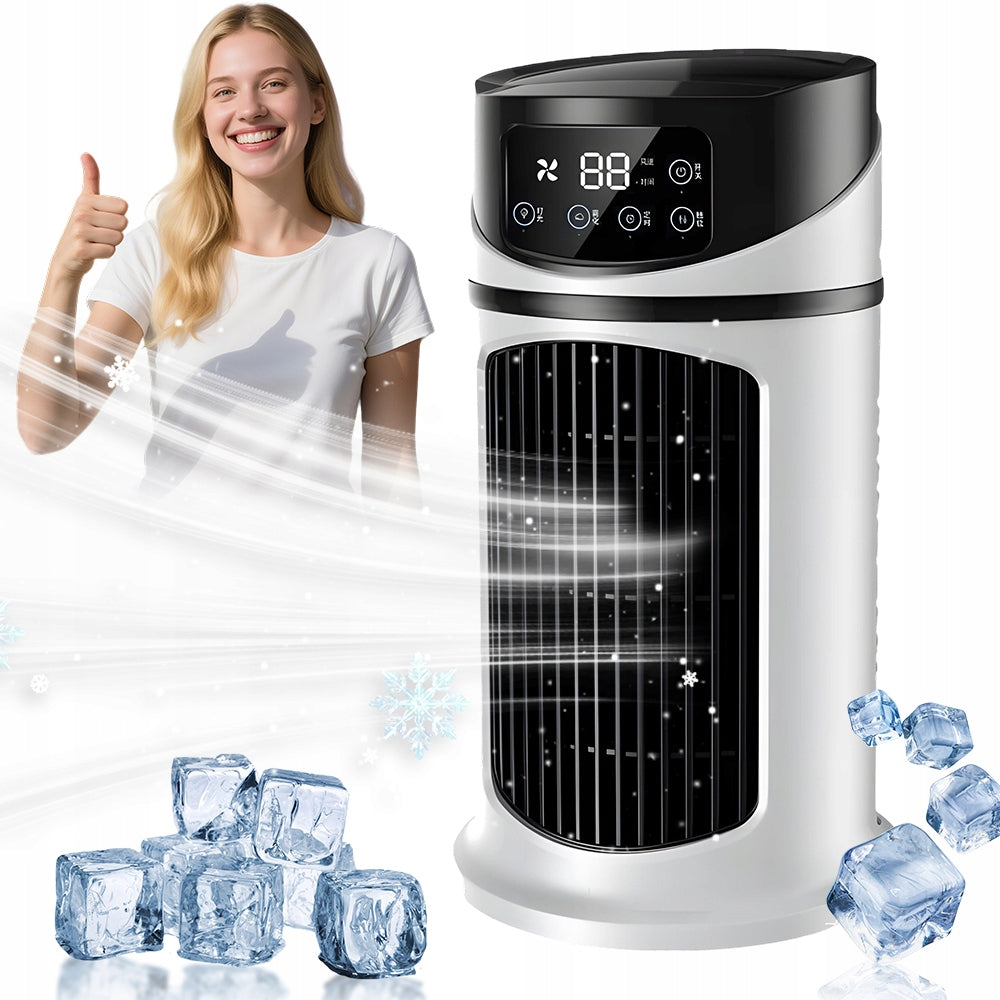 Standing Fan Floor Fan Powerful Air Conditioner Desk Timer 6h