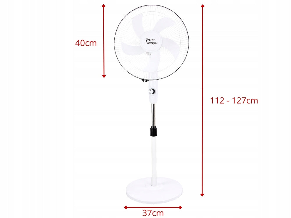 Standing Fan Floor Fan Powerful Quiet Room Office Oscillation Fan type circulator