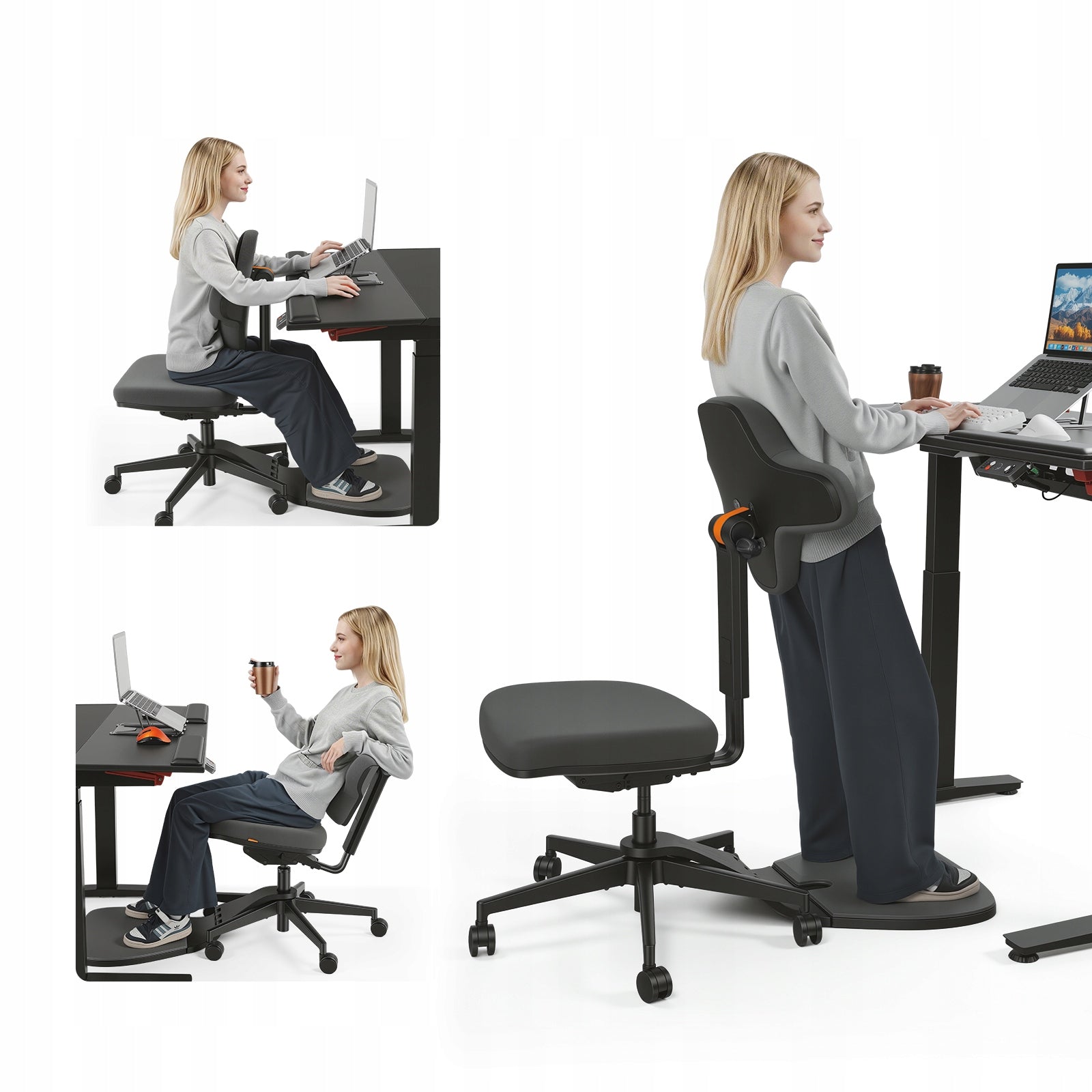 Standing-Mate The first ergonomic chair for the NEWTRAL MT standing desk