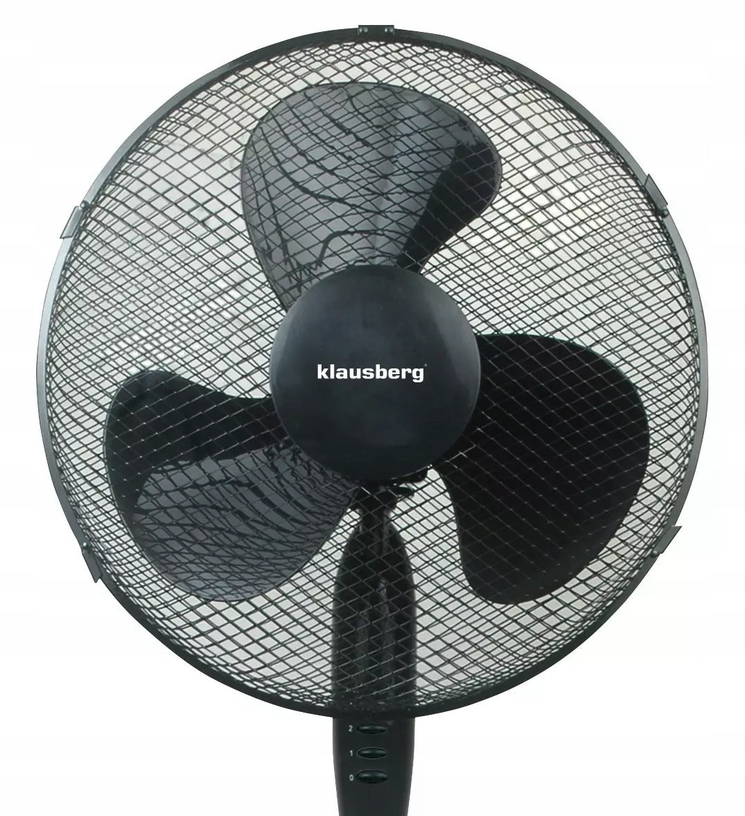 Standing fan, 50W,black Klausberg Brand Klausberg