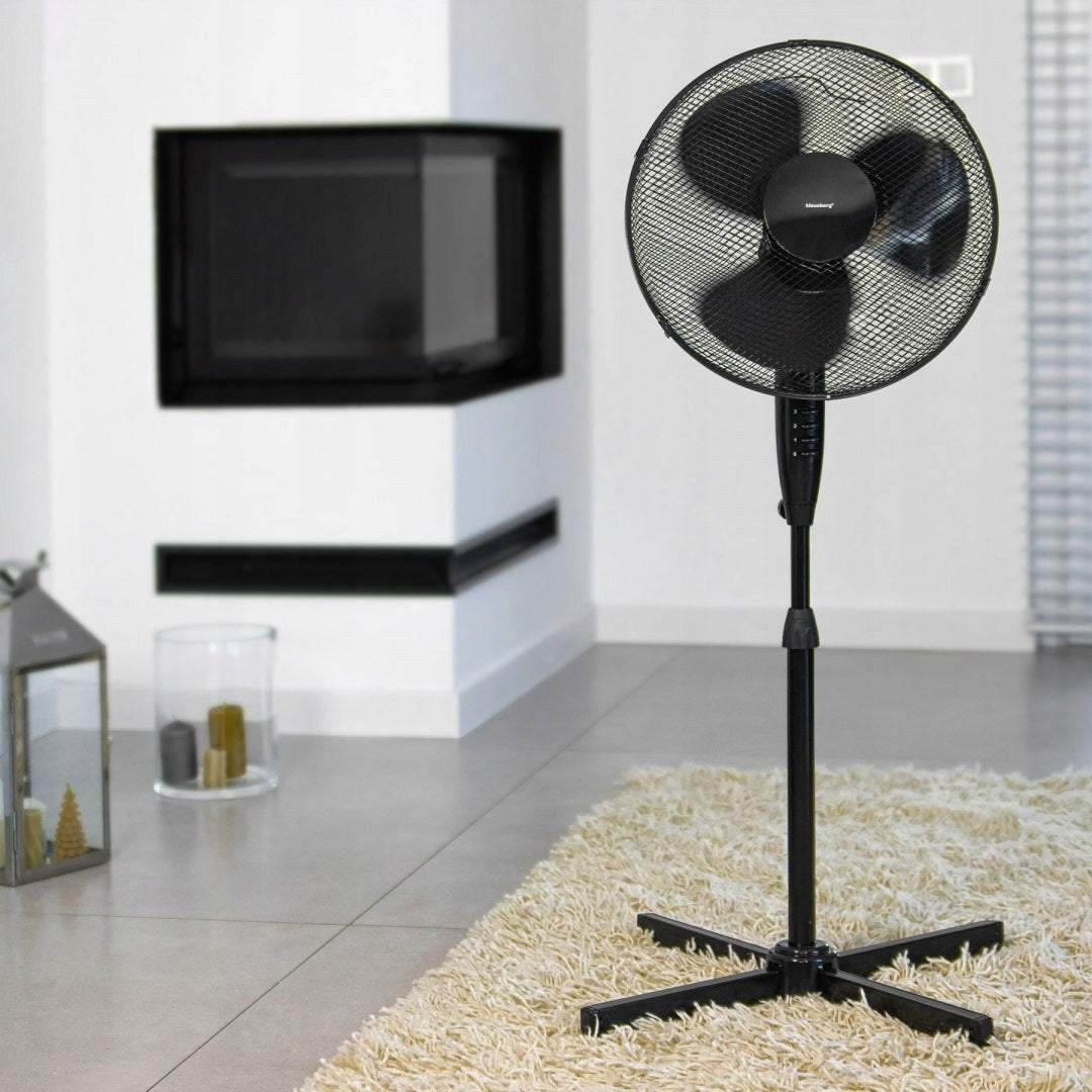 Standing fan, 50W,black Klausberg Control mechanical