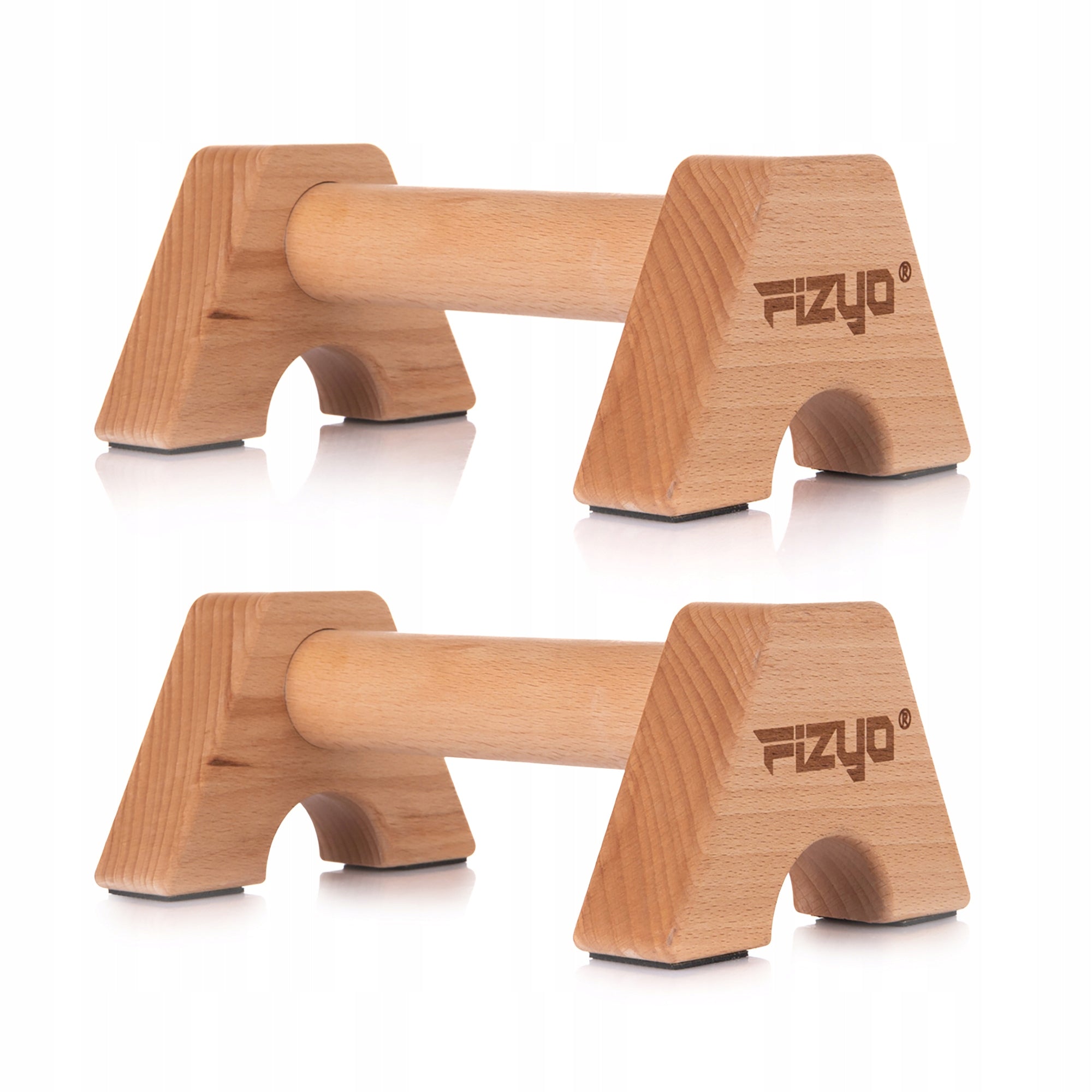 Stands Holders for Pumps WOODEN Parallels FIZYO Handrails Strong 2 pcs Brand Fizyo