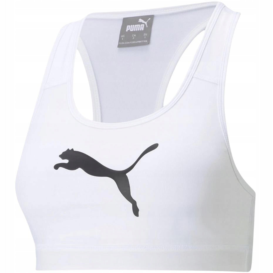Puma sportinė liemenėlė moterims Mid Impact 4Keeps 520304 52, balta