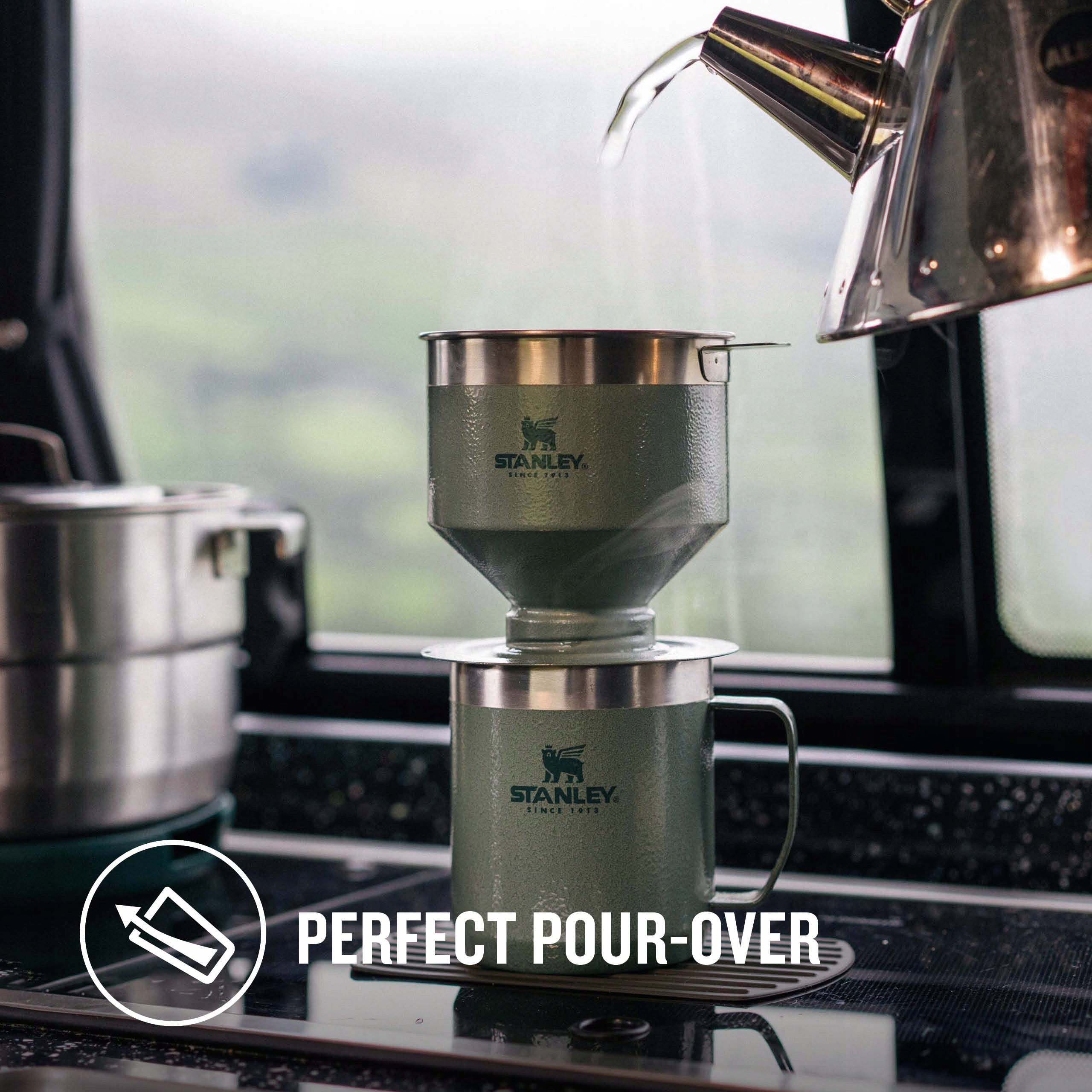 Stanley Perfect Brew Pour Over Set Mug 0,35l Stainless Steel Hammert Manufacturer code 10-09566-043