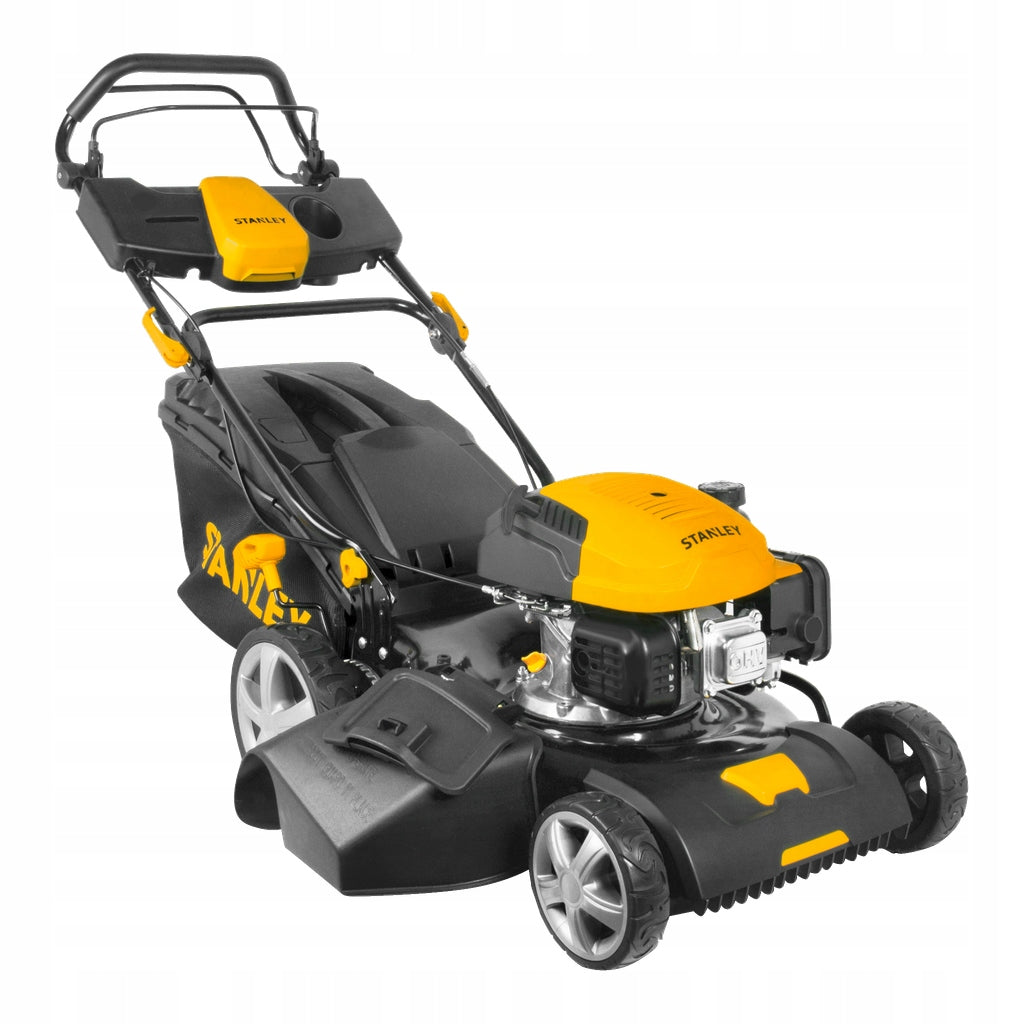 Stanley petrol mower with OHV 46cm drive Packaging status original