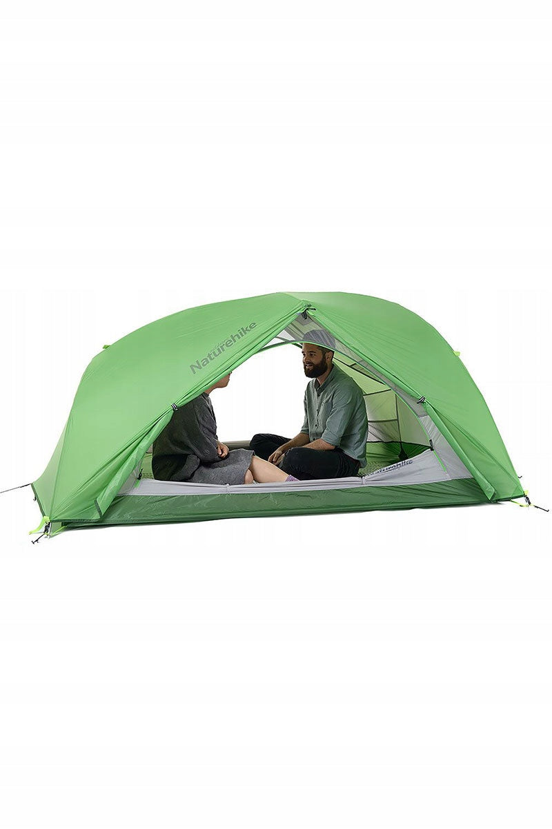 Star River 2 Green Lightweight 2-Person Tent Naturehike Packaging status original