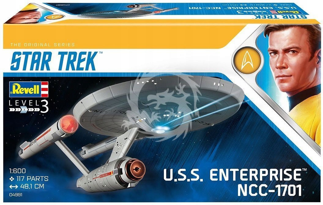 Konstruktorius Revell - Star Trek The Original Series U.S.S. Enterprise NCC-1701, 1/600, 04991