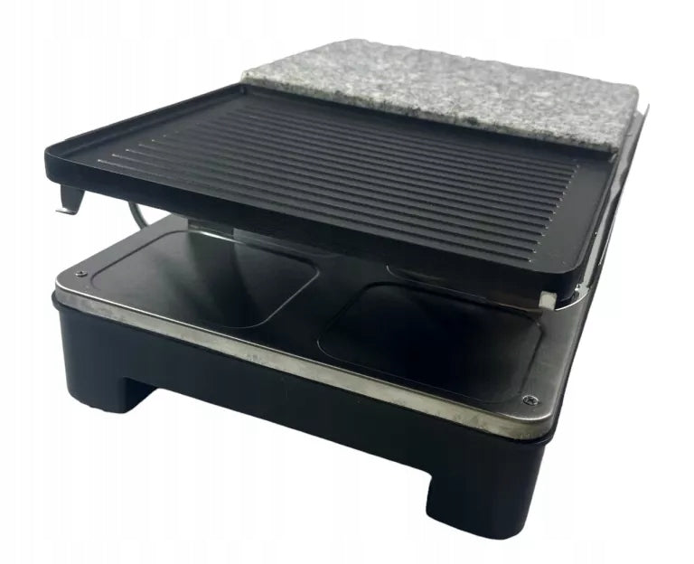 StarQ Raclette 3in1 Electric Grill with Granite Stone8 Packaging status original