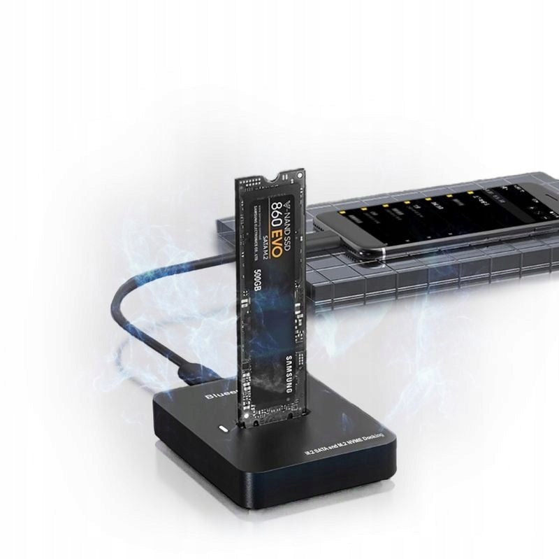 Station Pocket Adapter M.2 NVME SATA USB-C 10GB EAN (GTIN) 5902983240075
