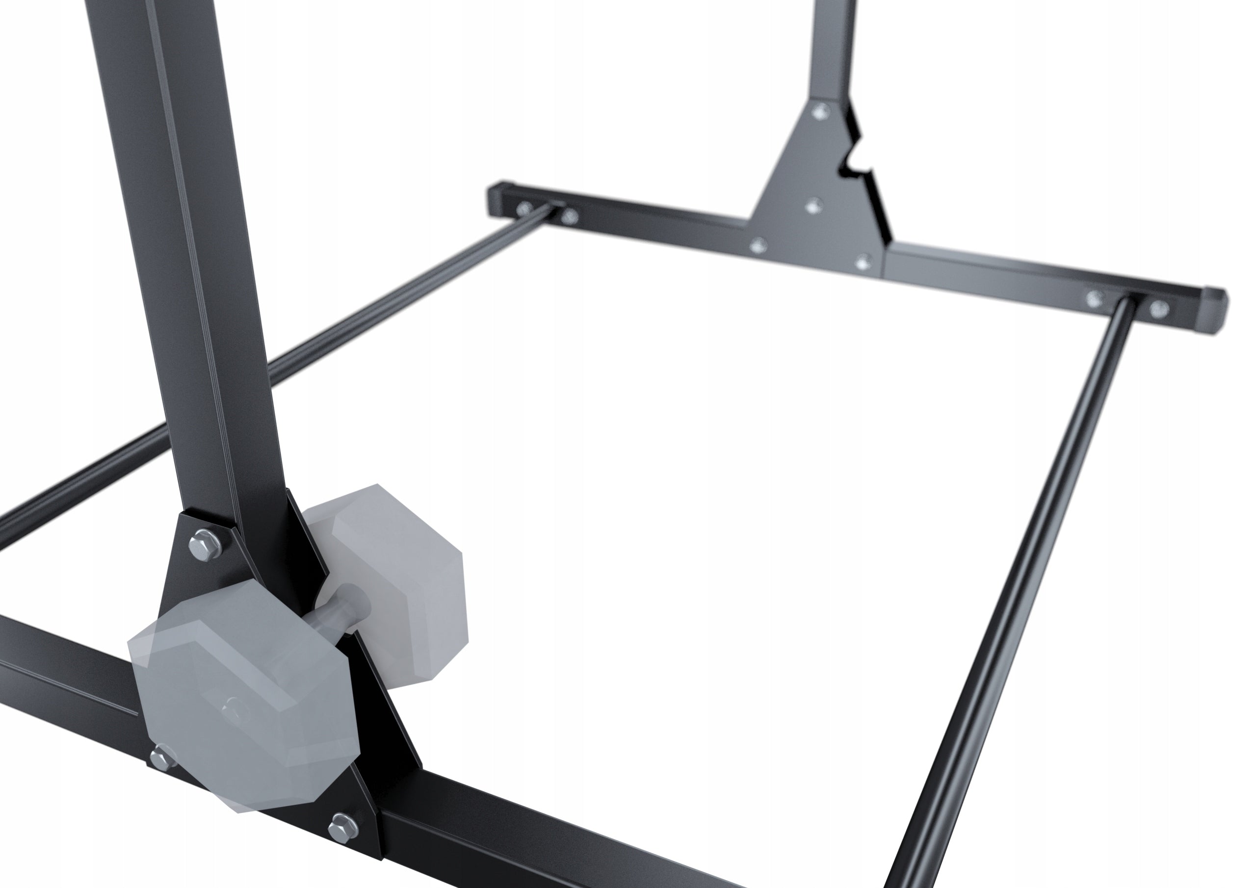 Stationary bar + dip handrail for pull-up S4 Maximum user weight 320 kg