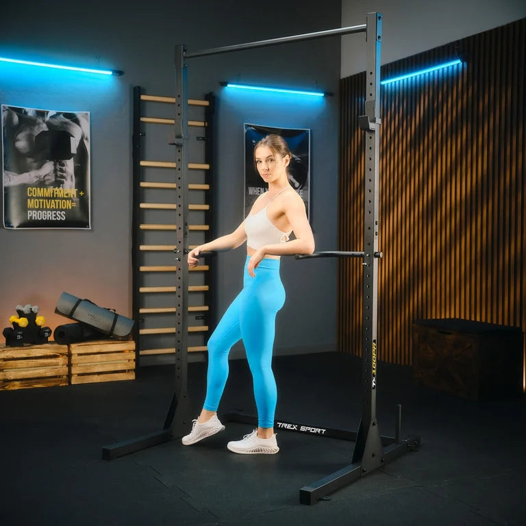 Stationary pull-up bar handrails for dip exercises 300kg Trex Sport For multifunctional