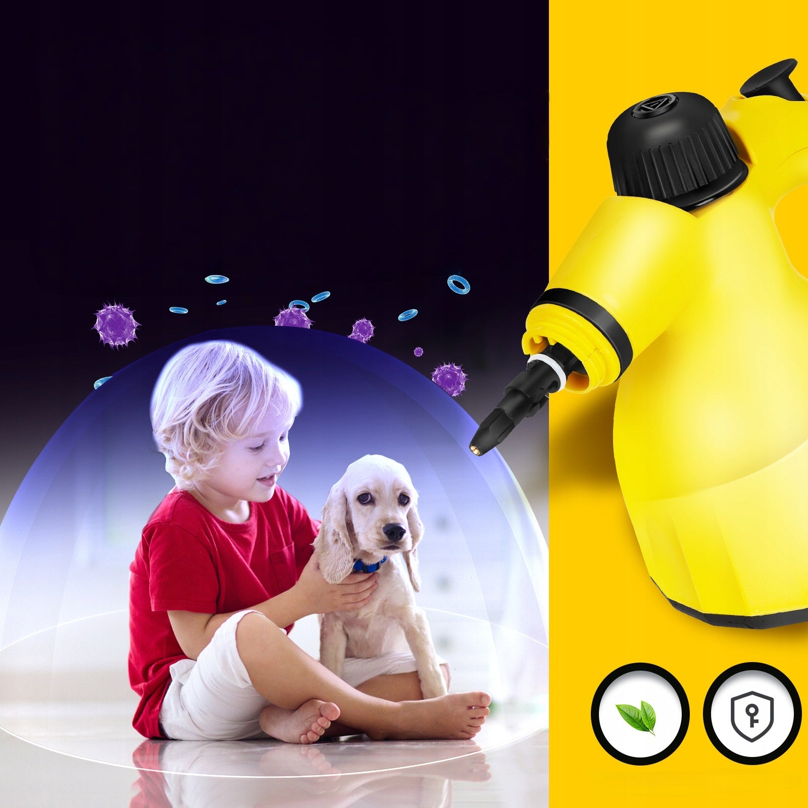 Steam Cleaner Steam Steamer Cleaner Universal+ Akcesoria 1000 W Manufacturer code 7q-25