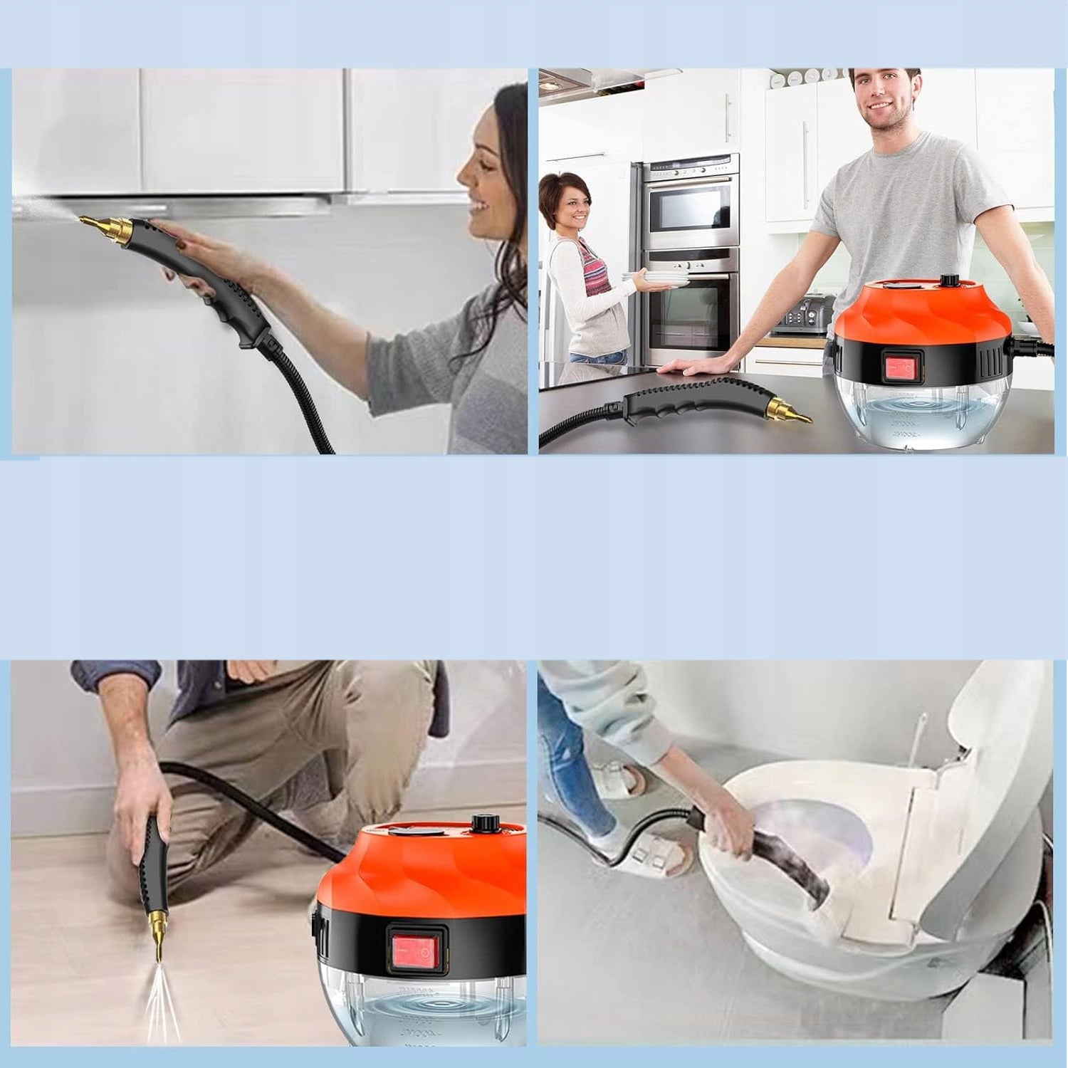 Steam Cleaner Window Cleaner Steamer 2500W 1000ml Maximum steam pressure 3 bar