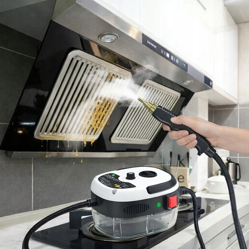 Steam Cleaner Window Steamer Fugues Upholstery Hoods Air Conditioning 2500W 3BAR Maximum steam pressure 3 bar