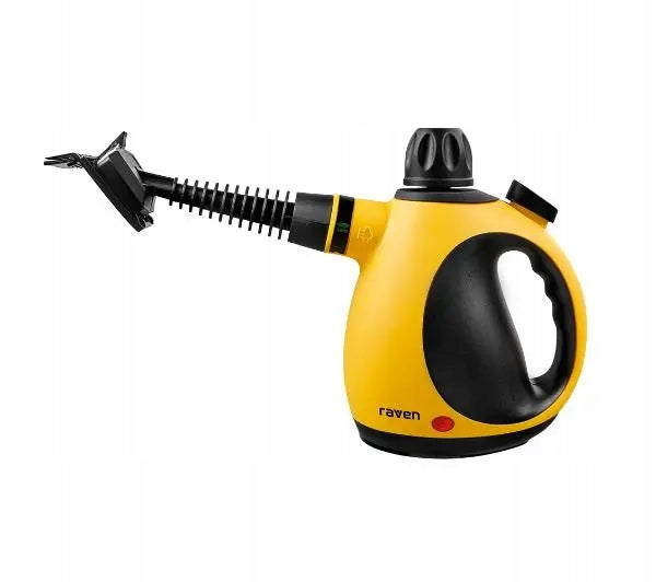 Steam cleaner Hand steamer for dirt RAVEN EPR001X 1050W 0,35L 3,2 bar Dominant color yellow/gold