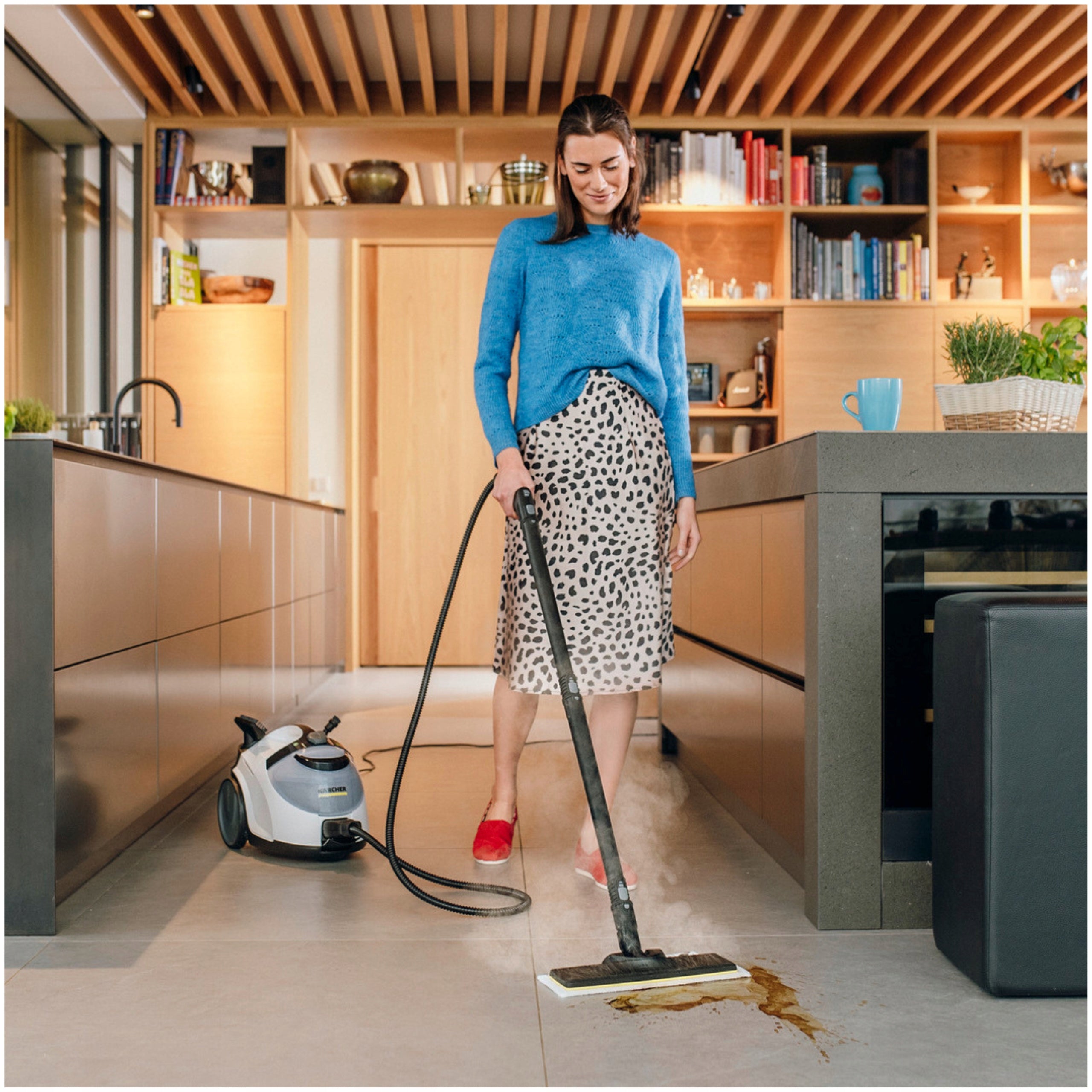 Steam cleaner Karcher SC 5 EasyFix Steamer set for clothes joints windows Manufacturer code 1.512-660.0