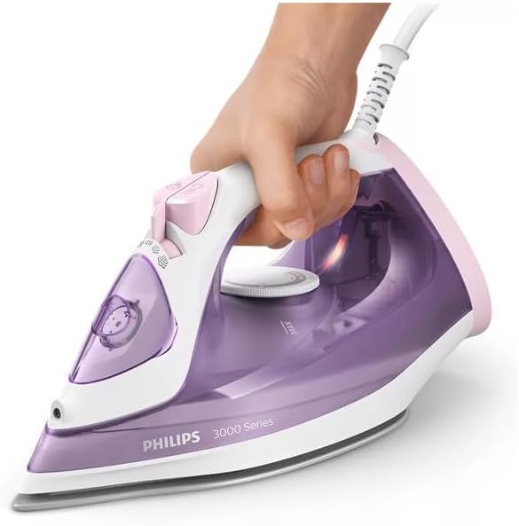 Steam iron 3000, purple, 12,1 x 14,3 x 29 cm, 1,2 kg