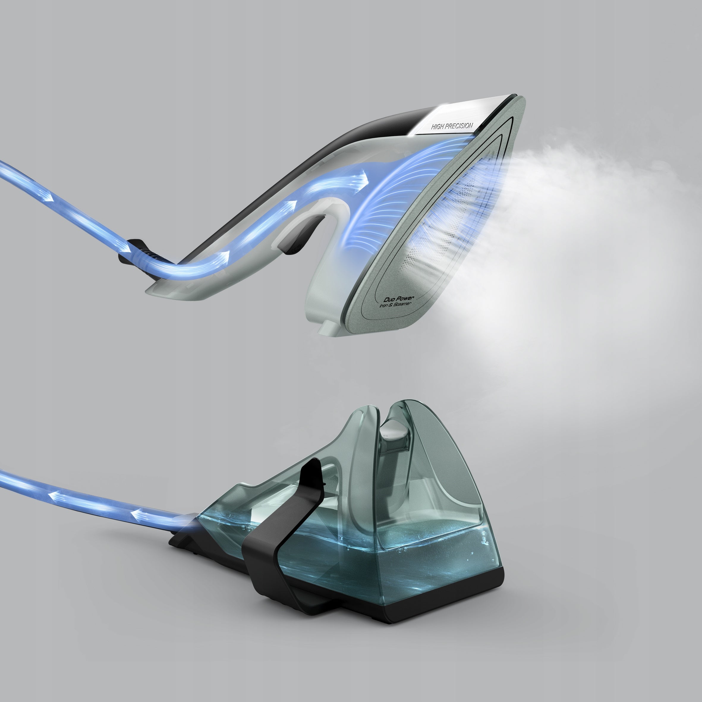 Steam iron steamer for clothes steamer Tefal JF4031 firefighter anti-drip Power 1700 W