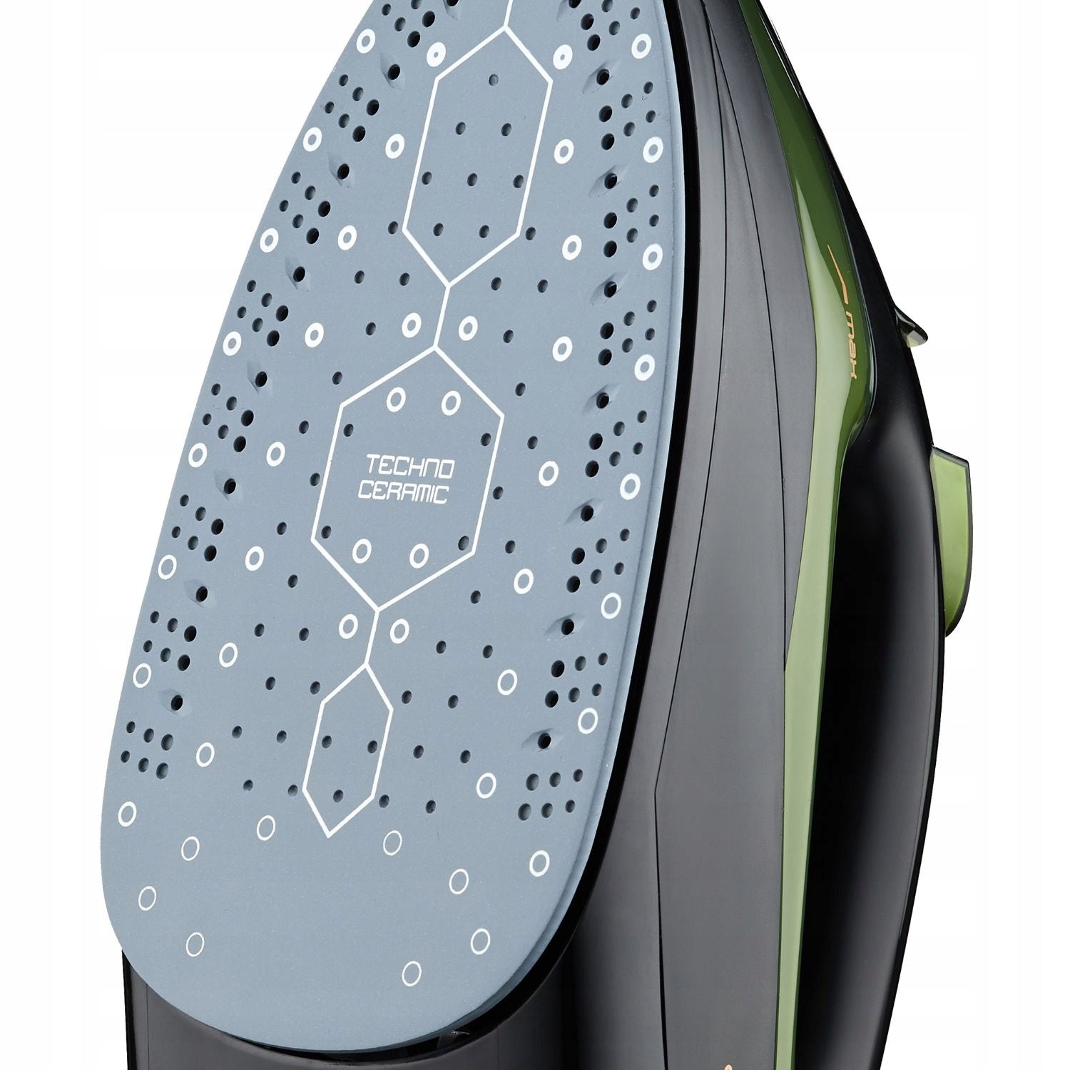 Steam iron strong 3000W firefighter ceramic vertical pressing Anti-Calc Brand Łucznik