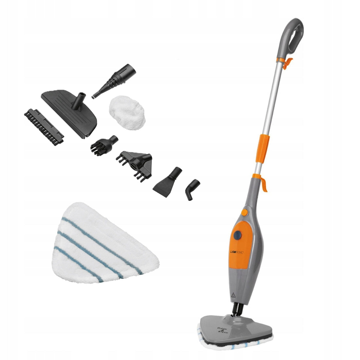 Steam mop CLATRONIC DR 3539 powerful washer 1500W floor cleaning