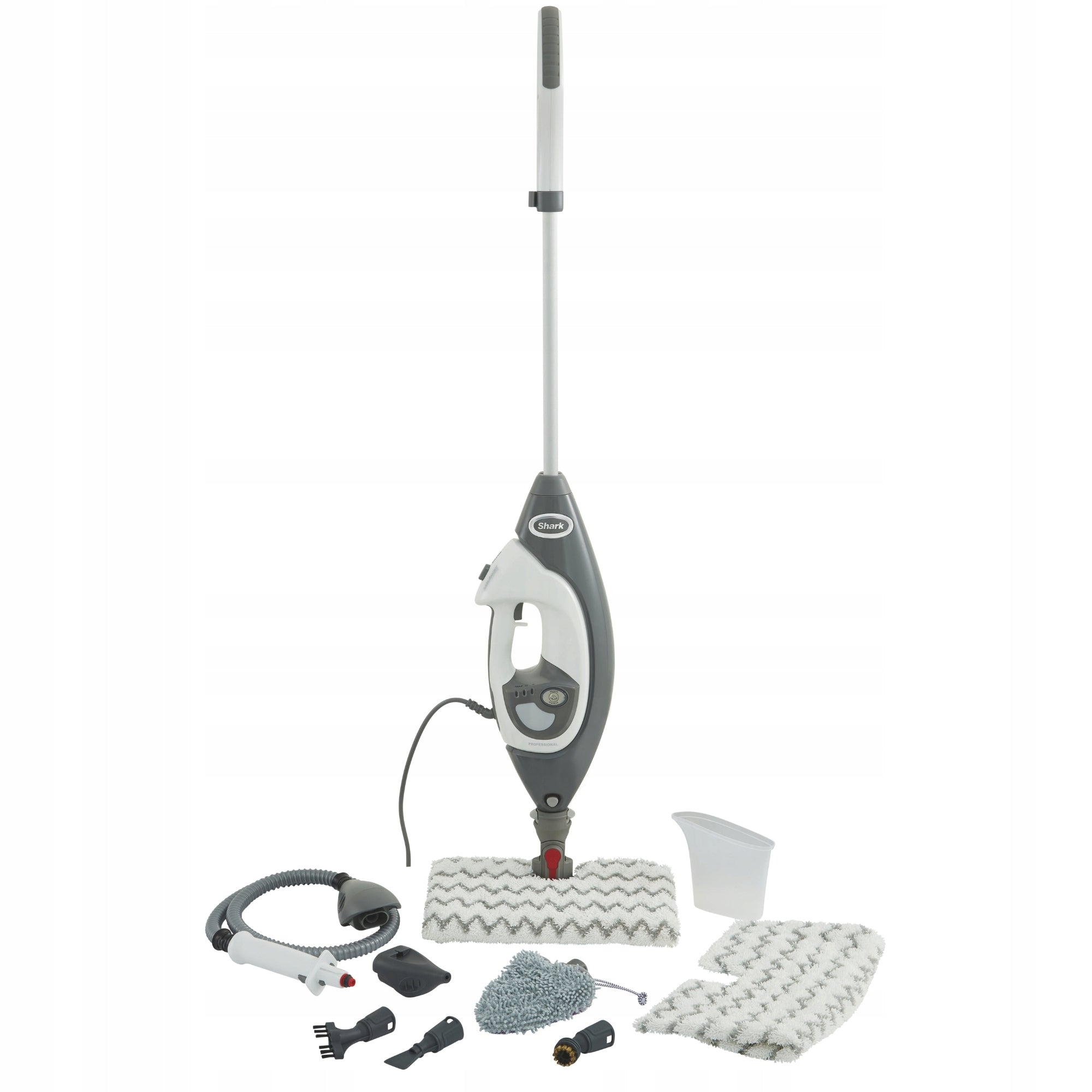 Steam mop Shark Klik'n Flip S6005EU floor steam cleaner manual Dominant color silver/gray