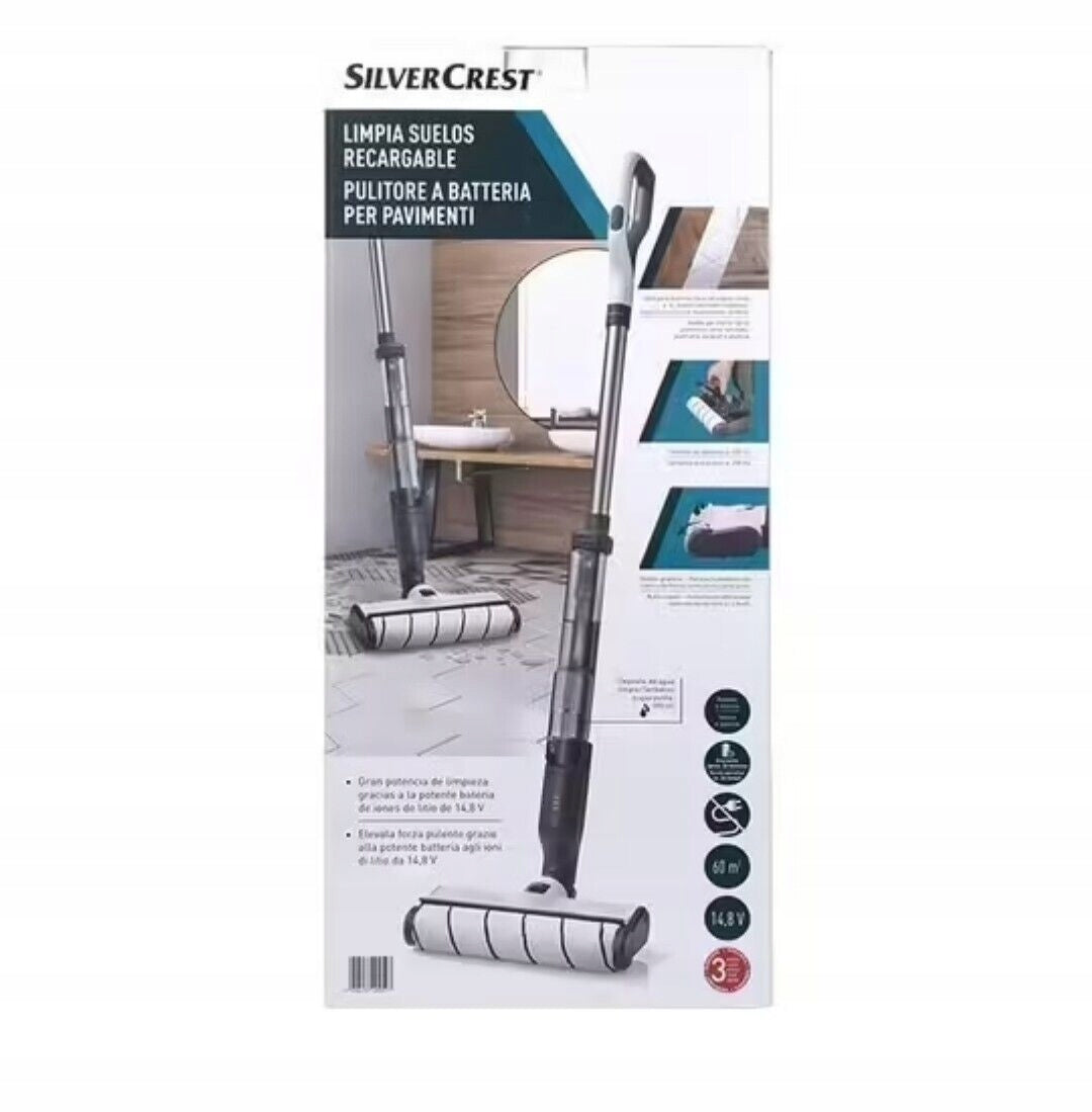 Steam mop SilverCrest 14,8 W battery 0,390 l 60 m² EAN (GTIN) 4056233294507